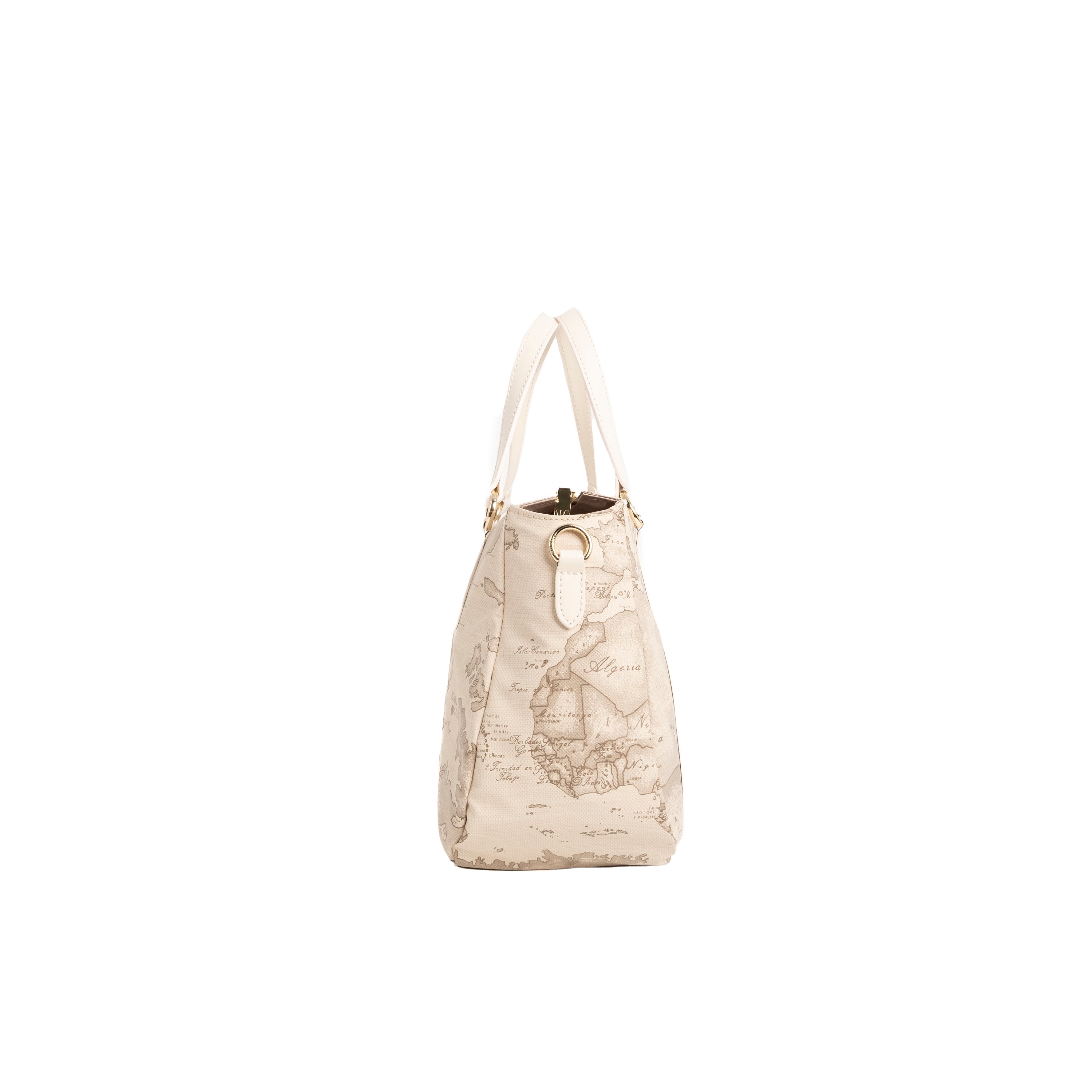 Alviero Martini Prima Classe Borsa a Mano con Tracolla Rafia