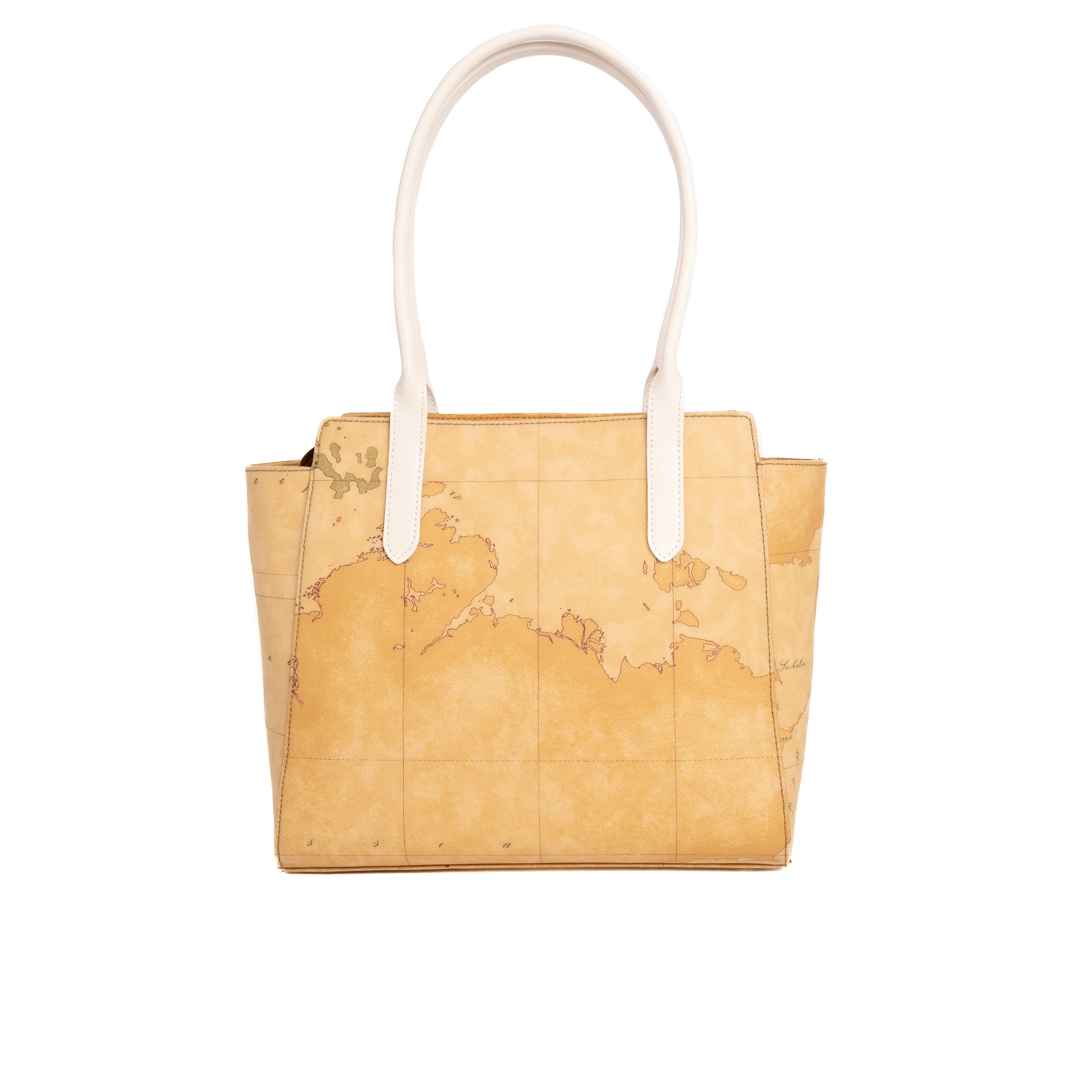 Alviero Martini Prima Classe Borsa Shopper Geo Avorio