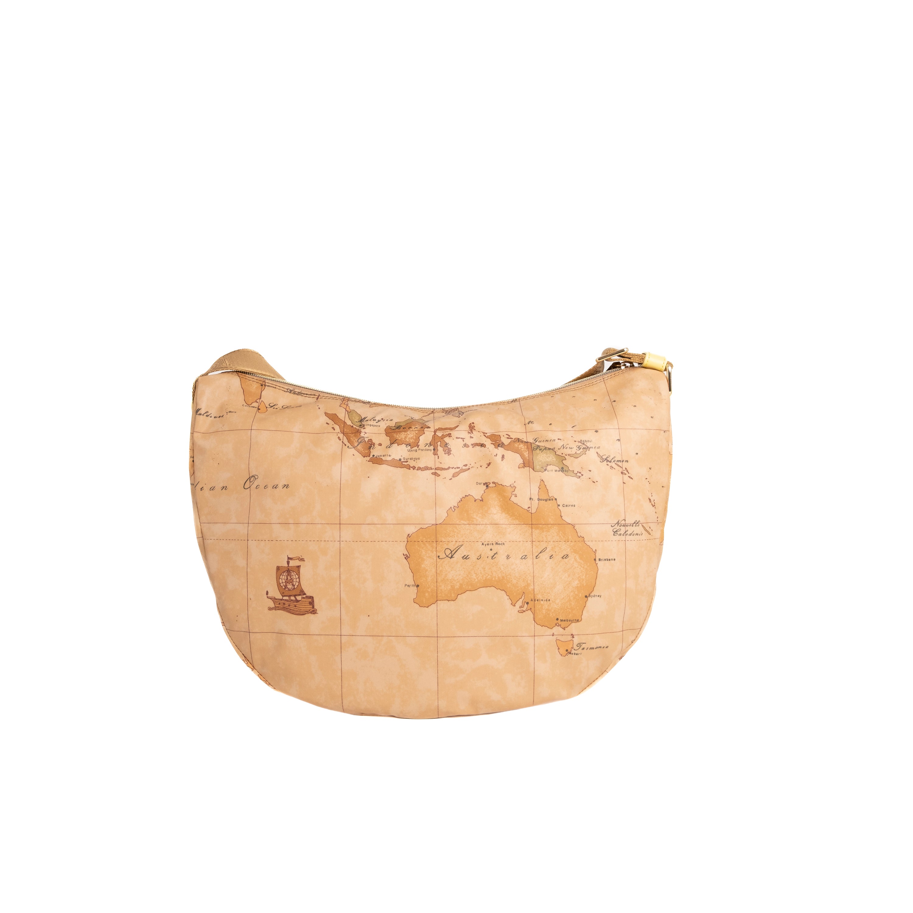 Alviero Martini Prima Classe Tracolla Geo Grande Giallo Pastello