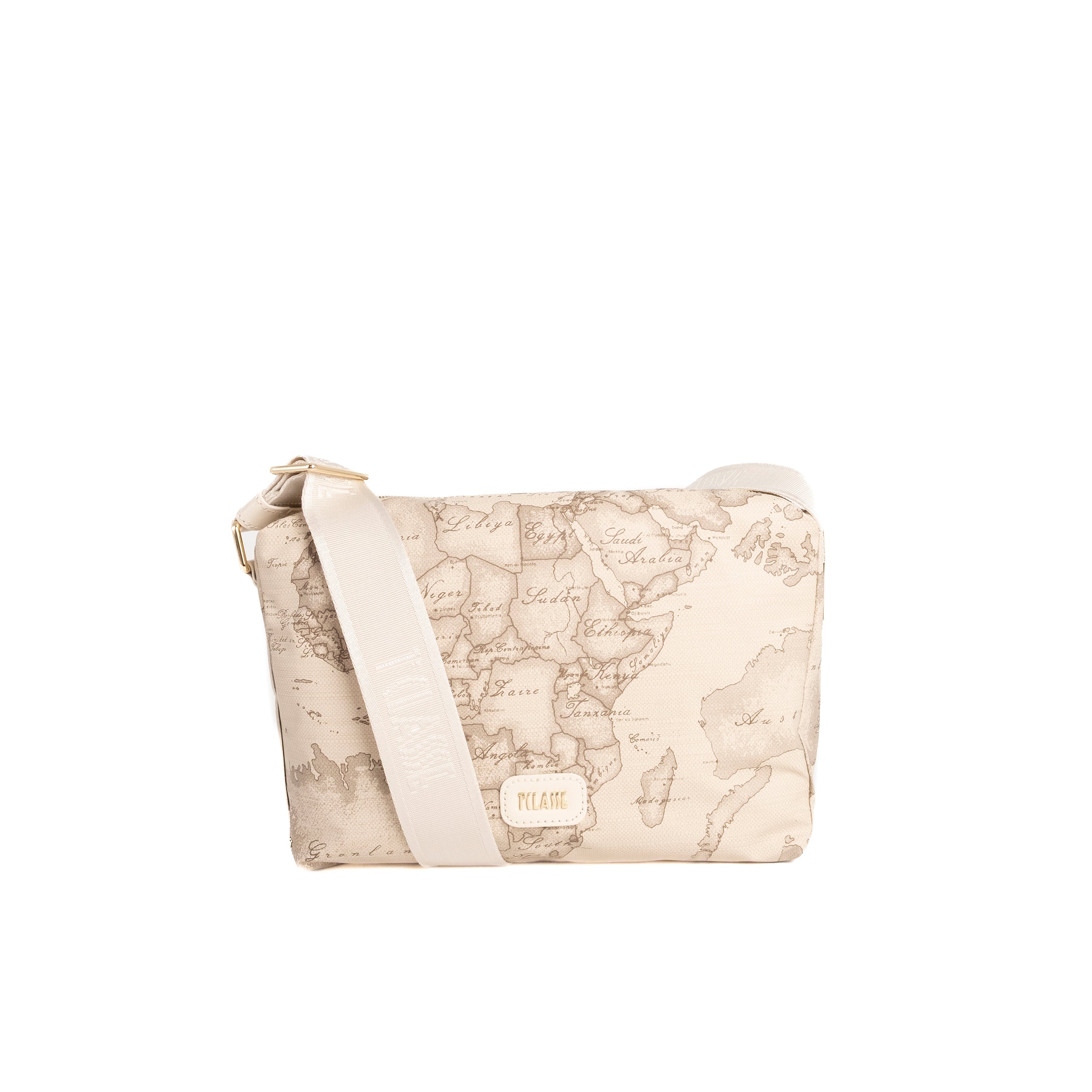 Alviero Martini Prima Classe Tracollina Geo Rafia