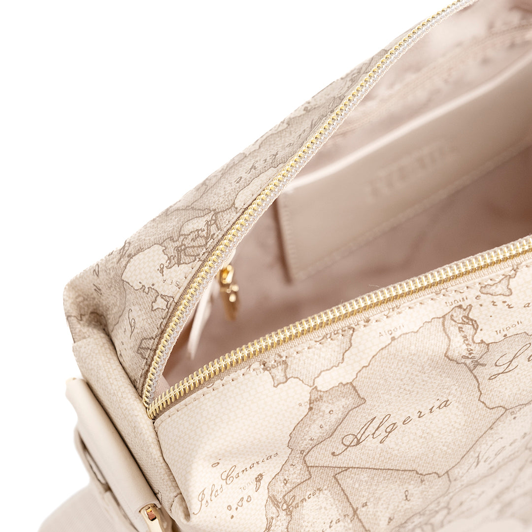 Alviero Martini Prima Classe Tracollina Geo Rafia