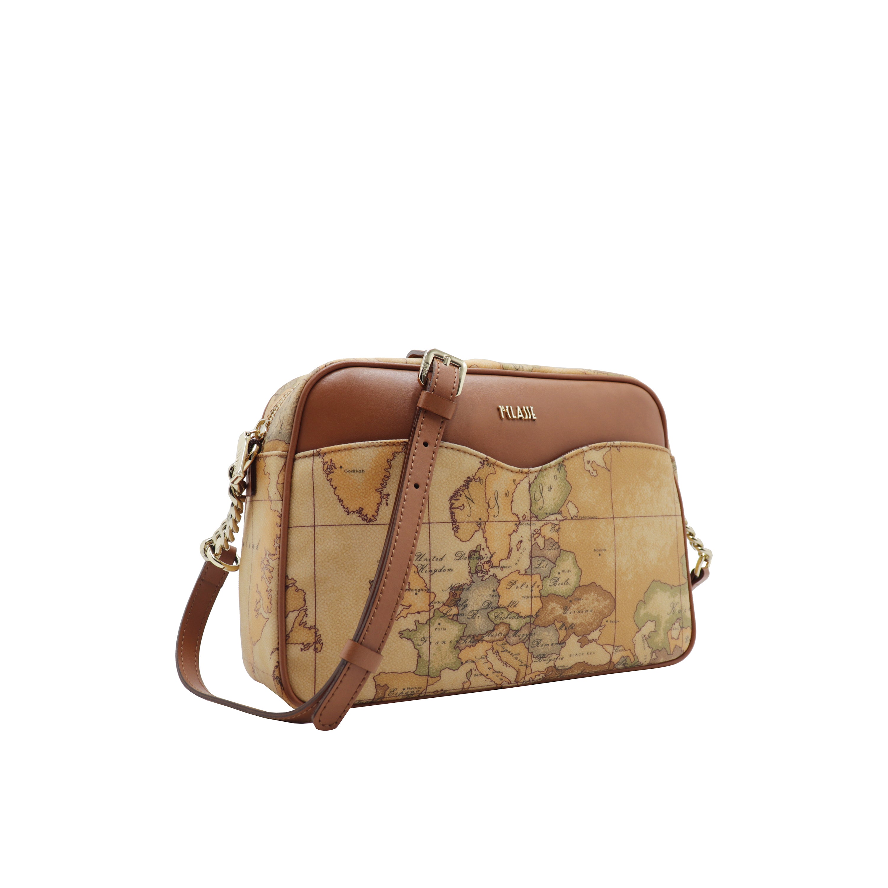 Alviero Martini Prima Classe Tracolla Geo Naturale