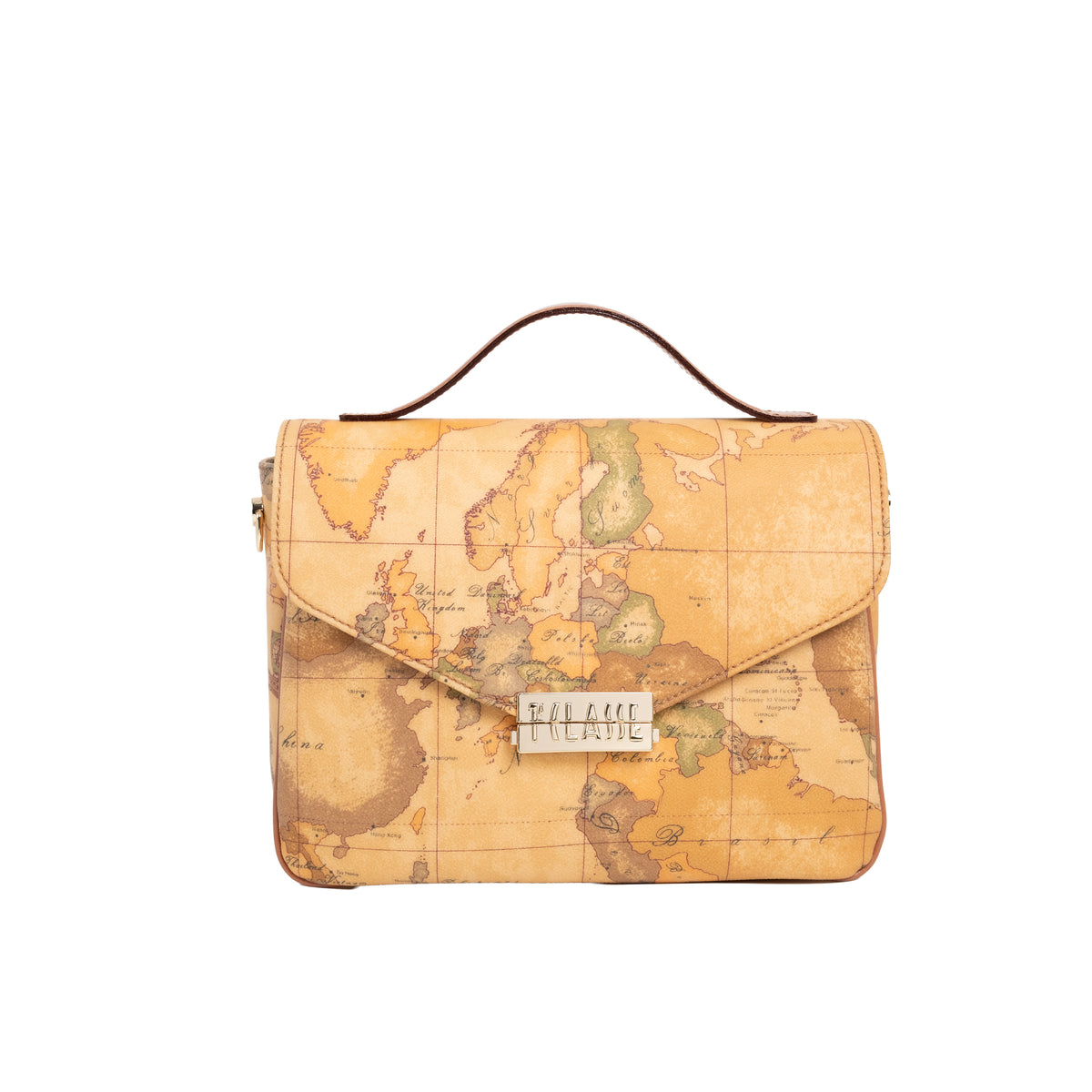 Alviero Martini Borsa a Mano con Tracolla Staccabile Naturale