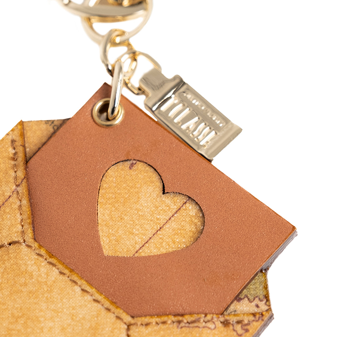 Alviero Martini Portachiavi Geo Biglietto Auguri