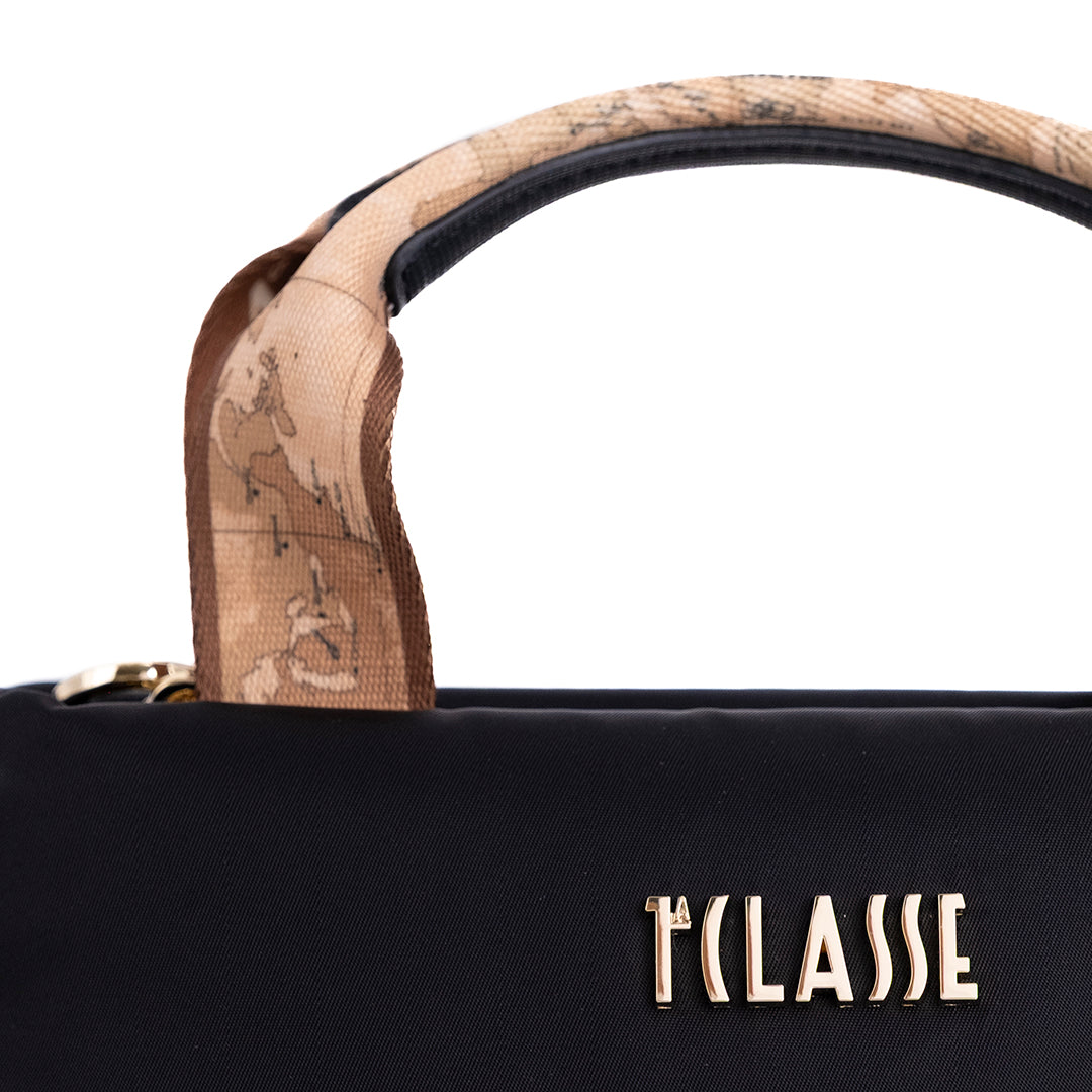 Alviero Martini Prima Classe Borsa a Mano con Tracolla Nero