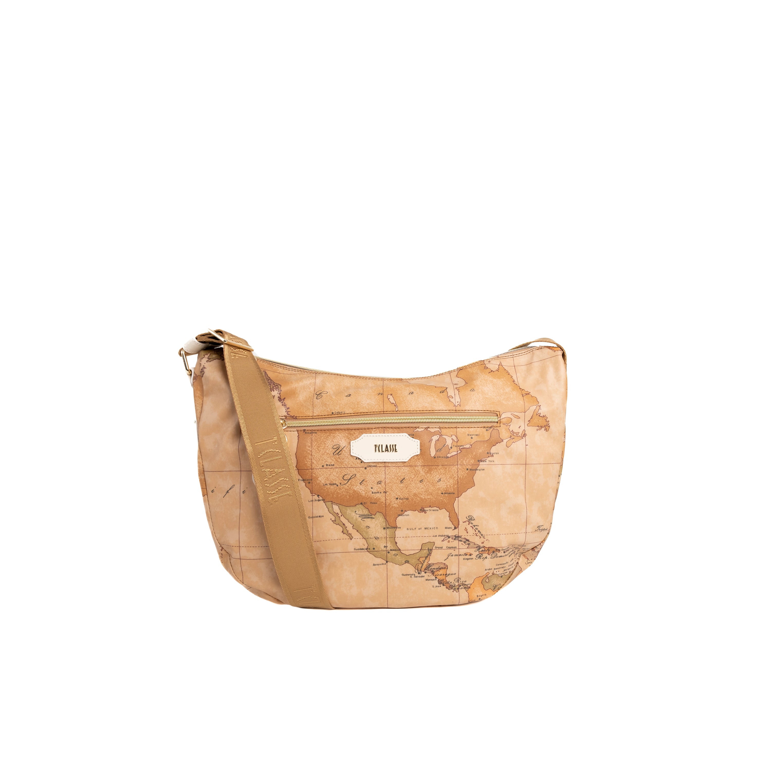 Alviero Martini Prima Classe Tracolla Media Avorio