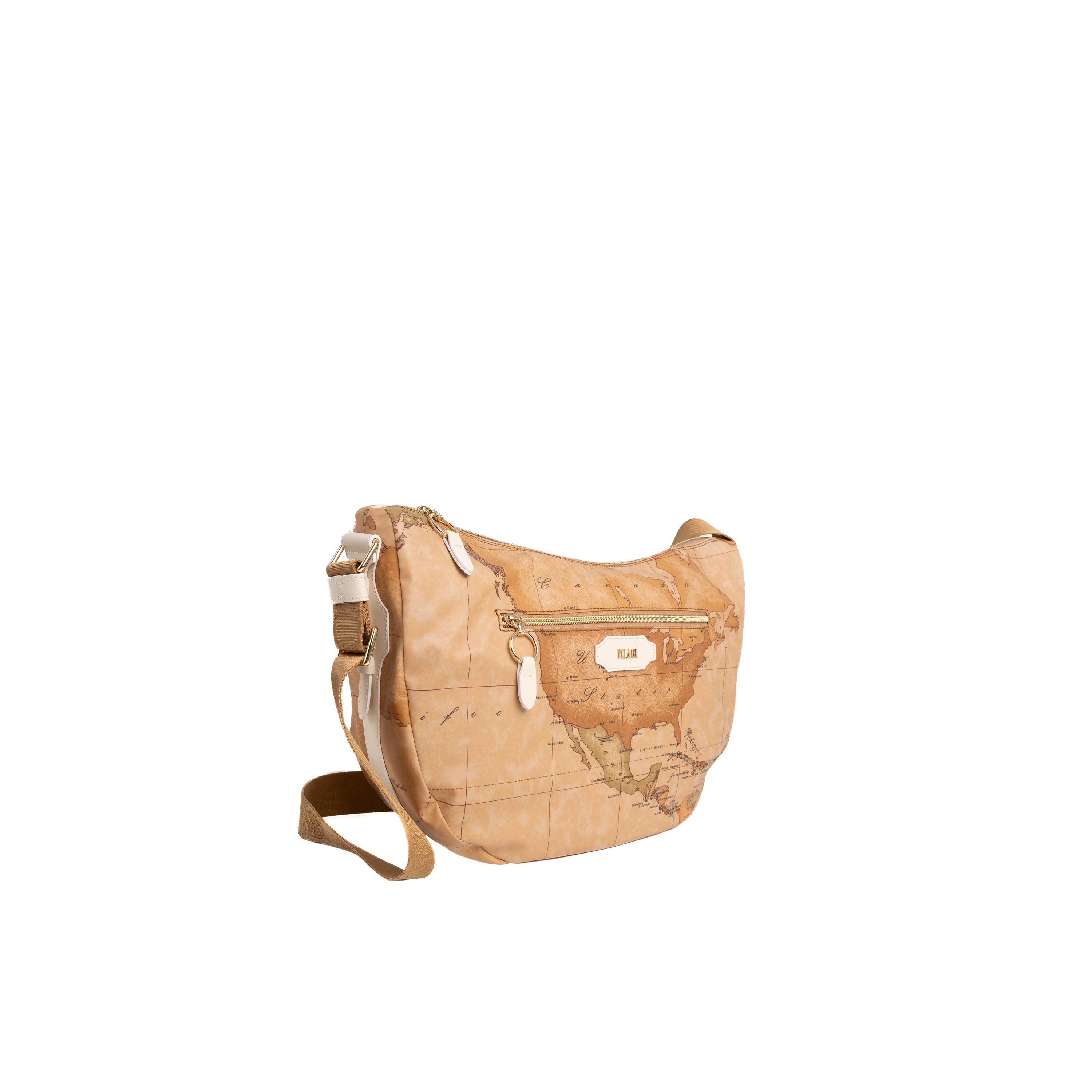 Alviero Martini Prima Classe Tracolla Media Avorio