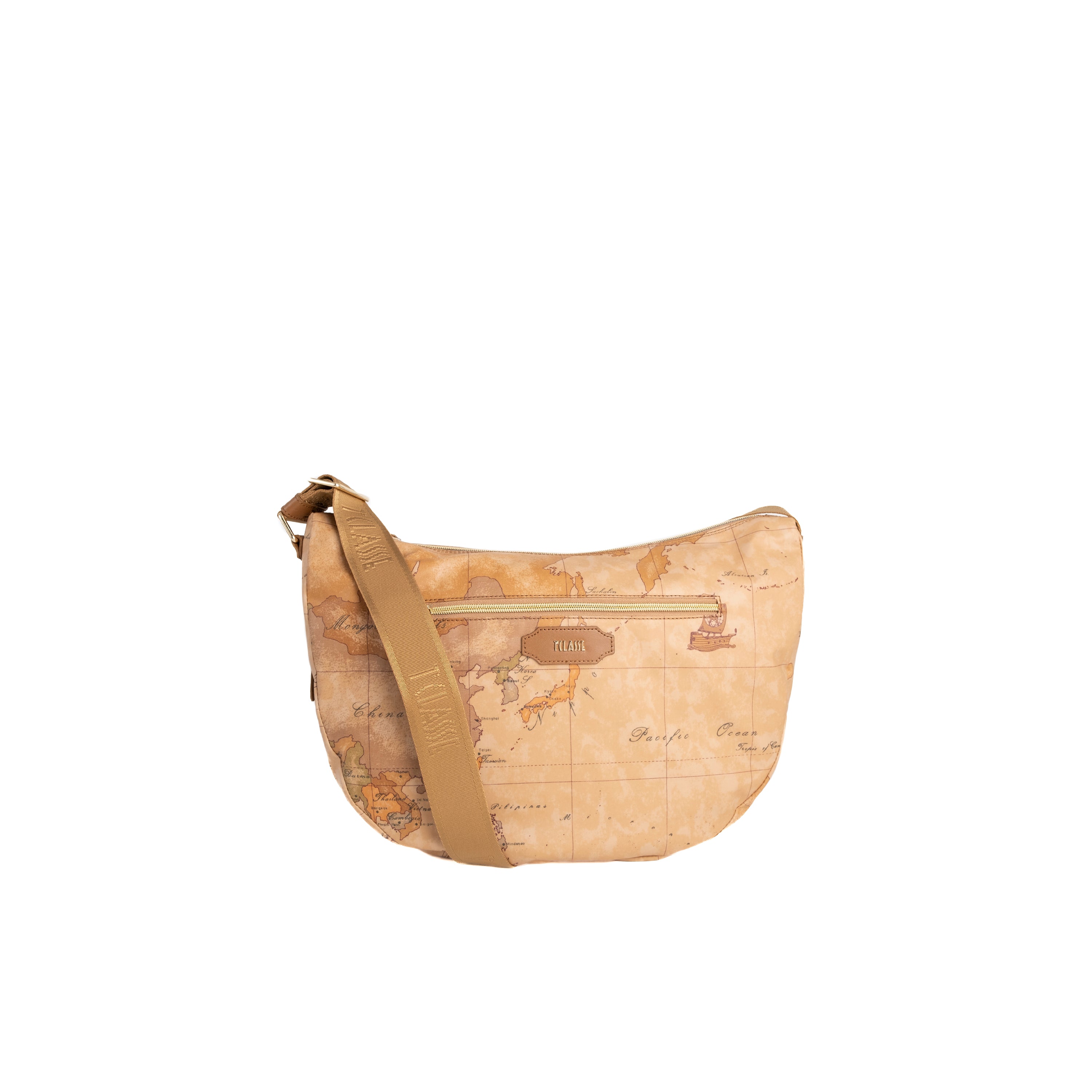 Alviero Martini Prima Classe Tracolla Media Tabacco