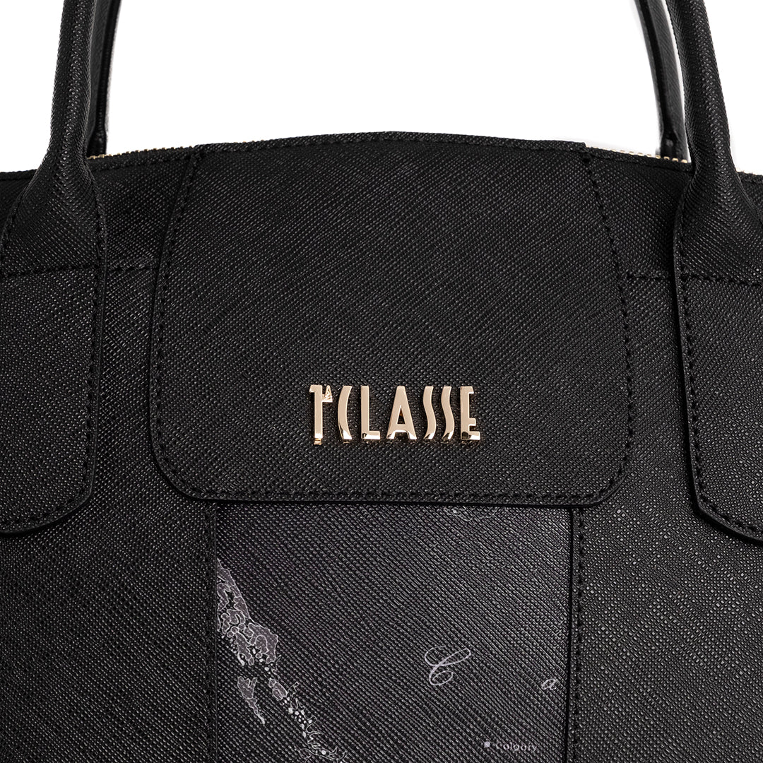 Alviero Martini Prima Classe Borsa a mano grande con tracolla Nero