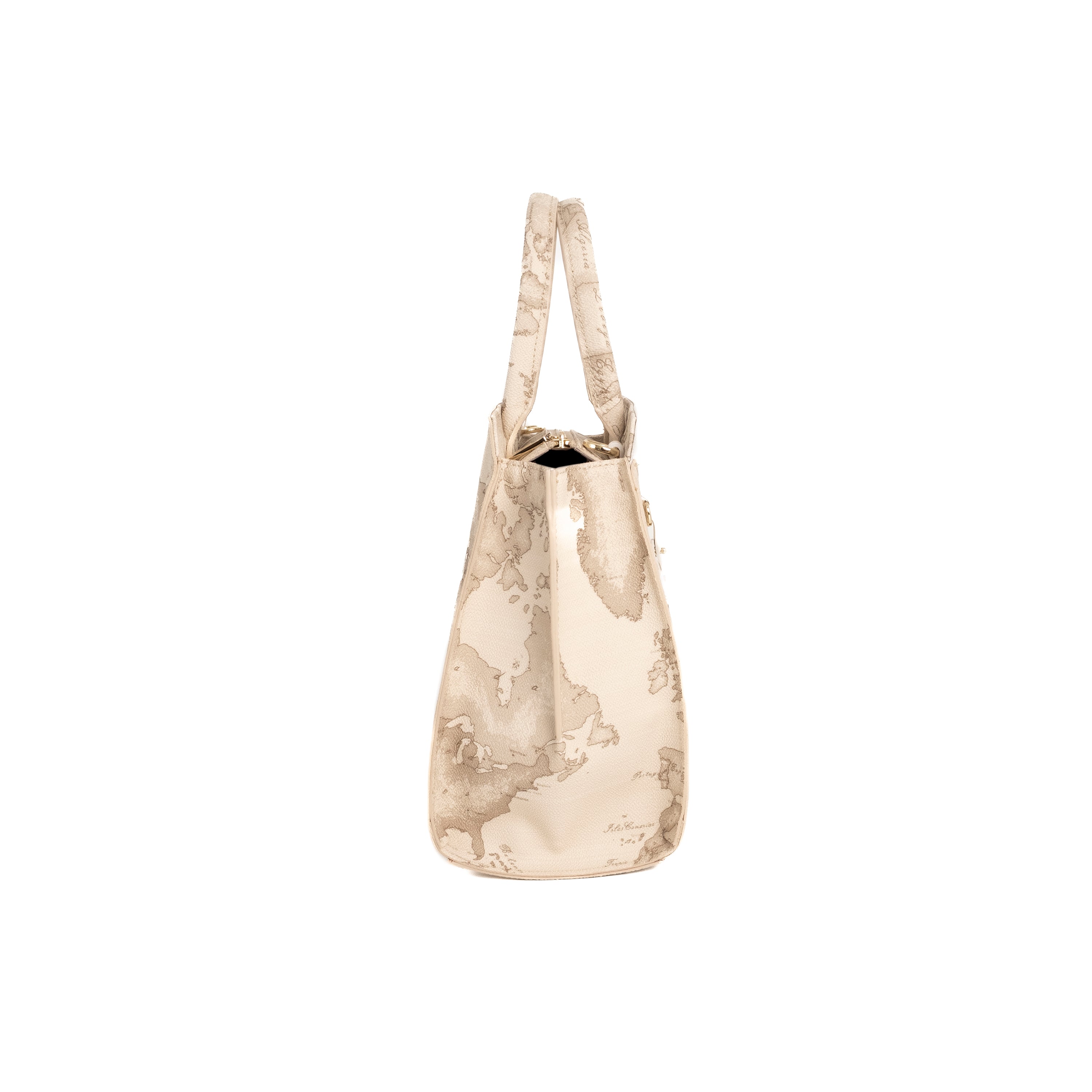 Alviero Martini Prima Classe Borsa a Mano con Tracolla Rafia