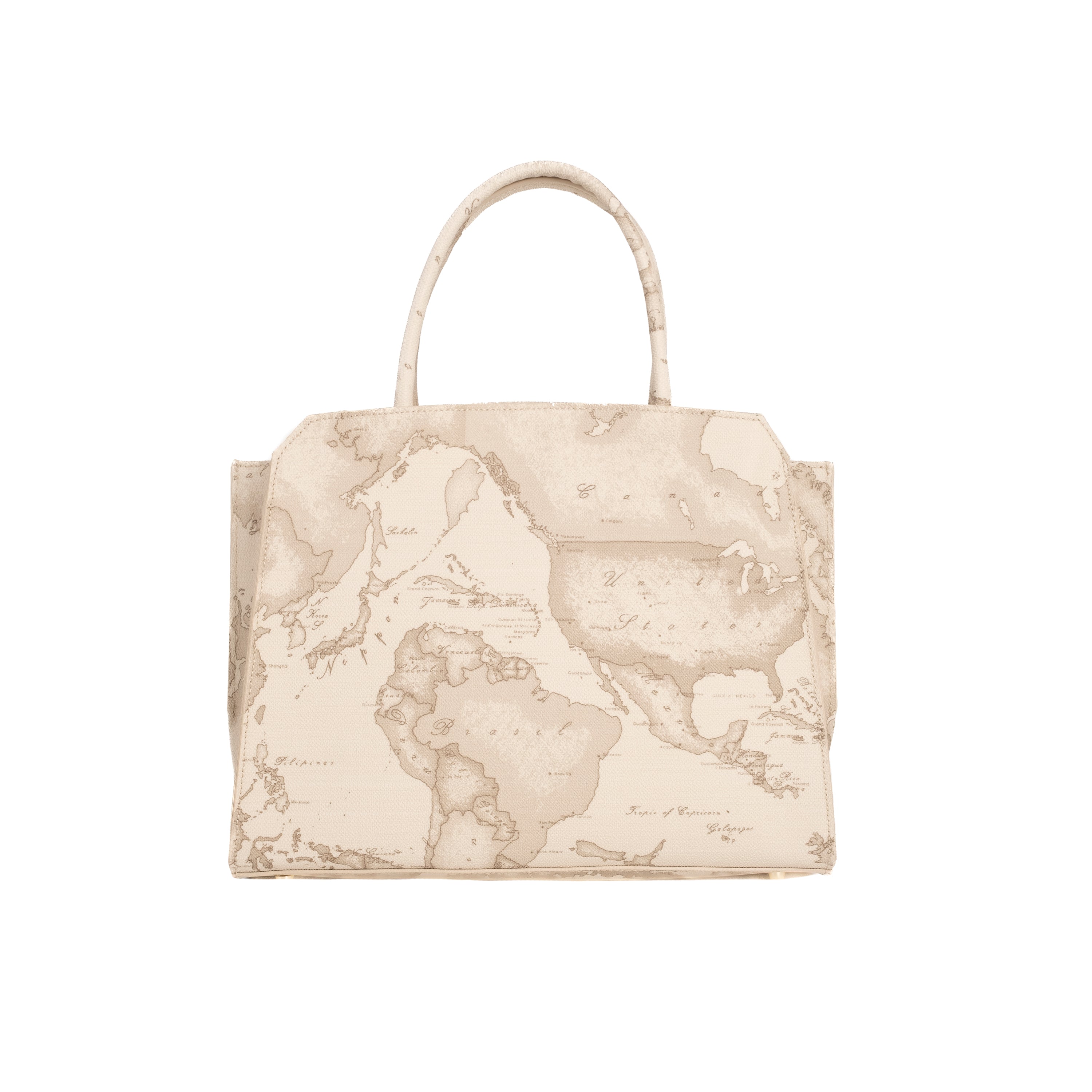 Alviero Martini Prima Classe Borsa a Mano con Tracolla Rafia