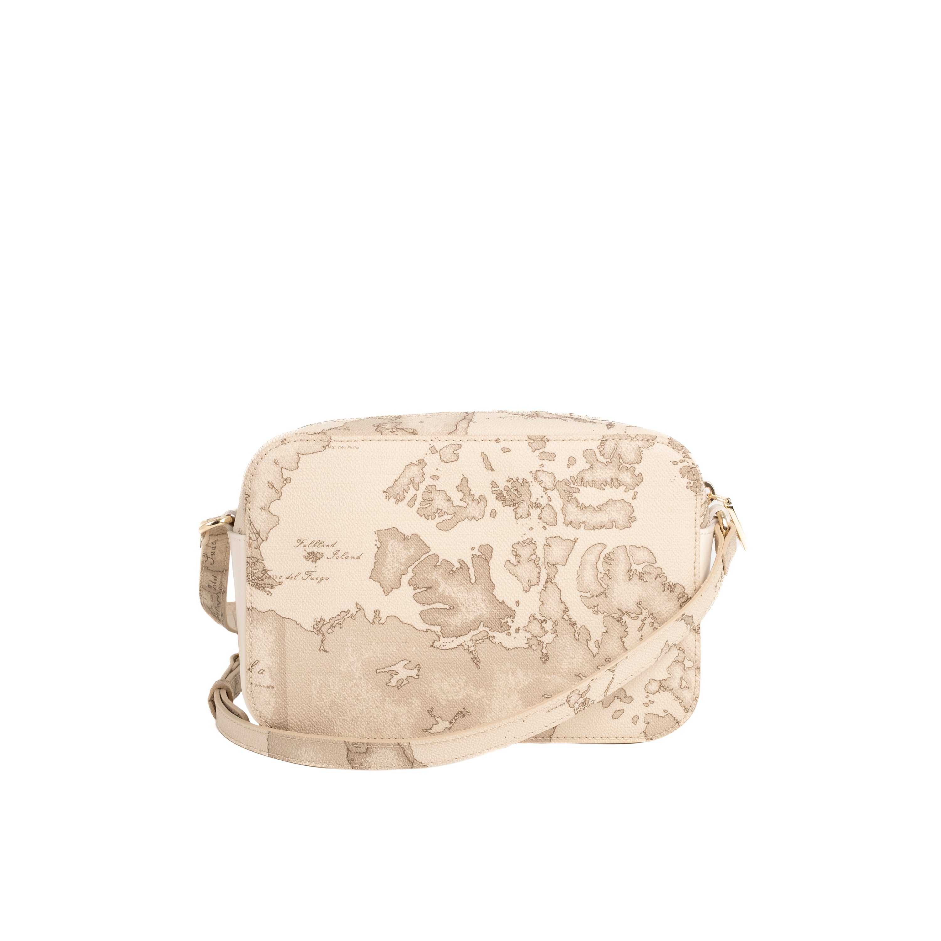 Alviero Martini Prima Classe Tracollina Reporter Rafia