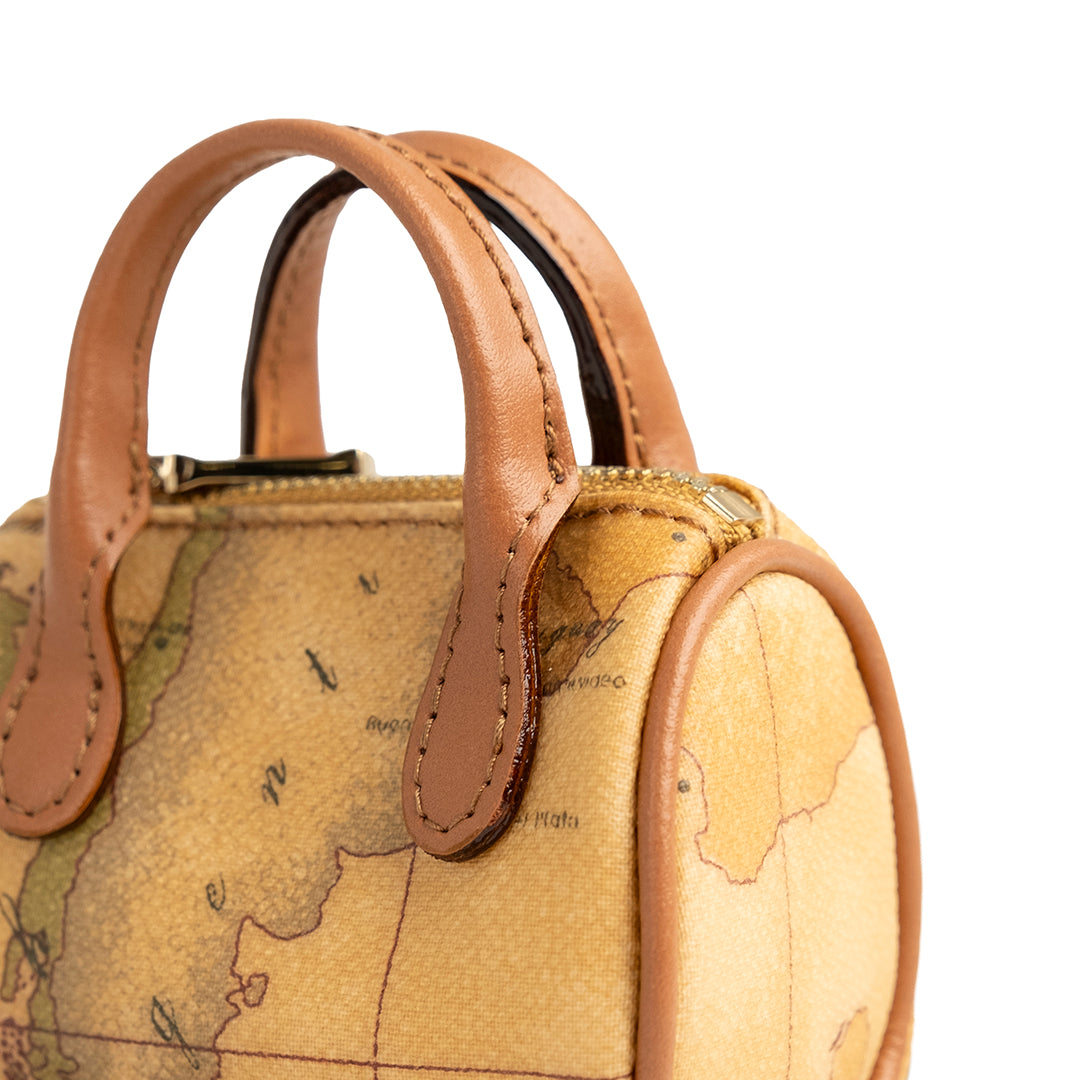 Alviero Martini Prima Classe Charm Mini-Bauletto Naturale