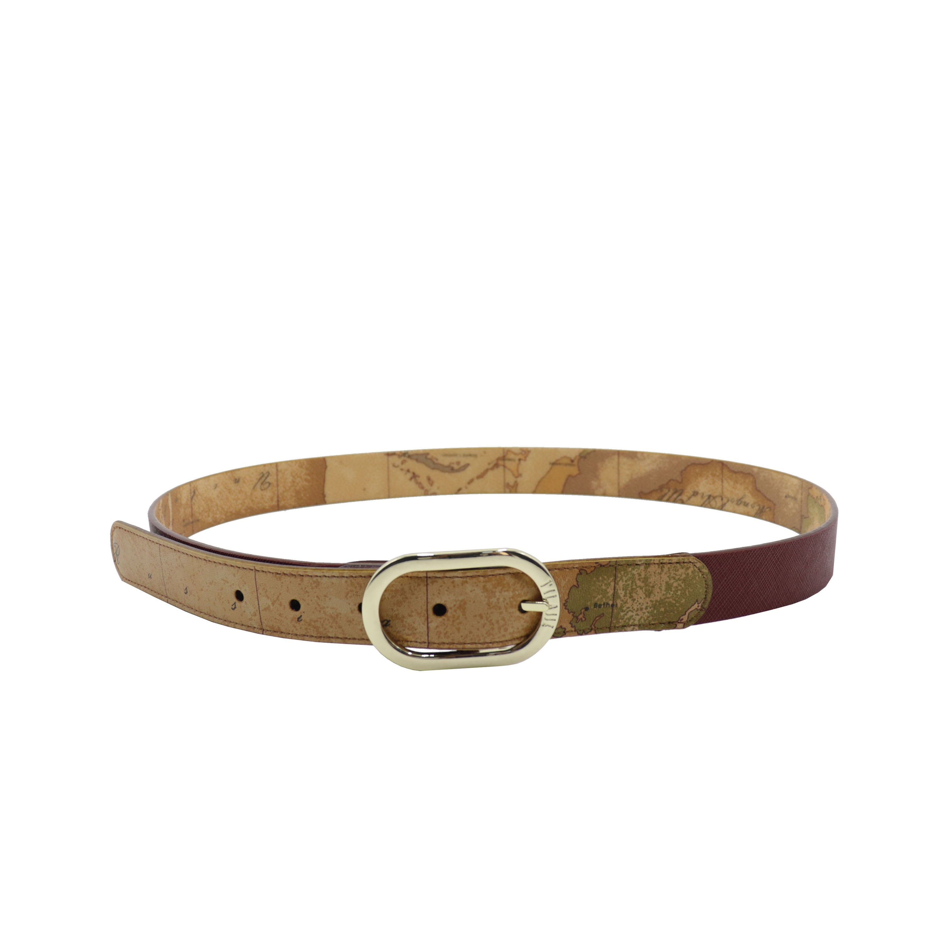 Alviero Martini Prima Classe Cintura Donna Geo Rosso Tiziano