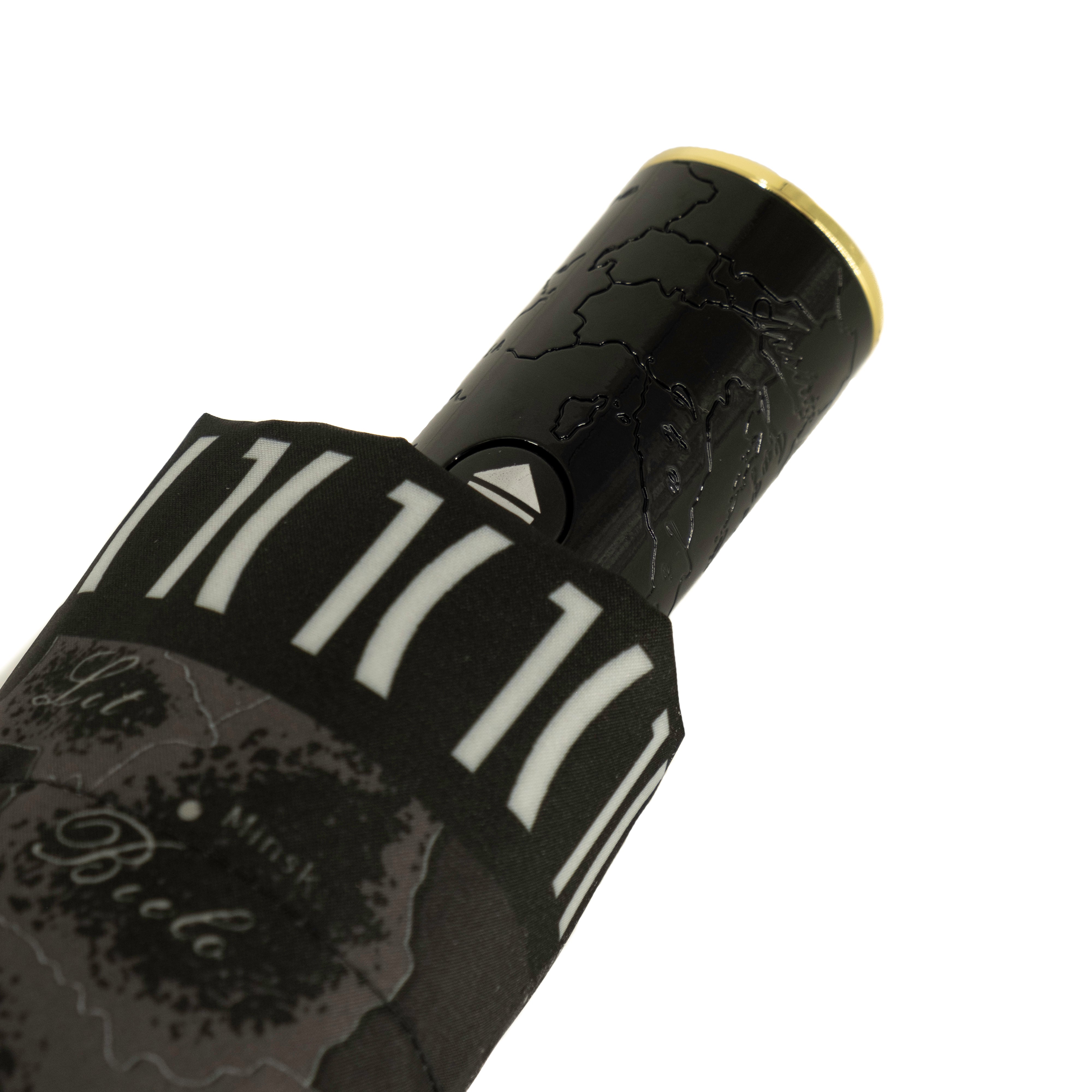 Alviero Martini Prima Classe Ombrello mini aoc "Geo" Nero