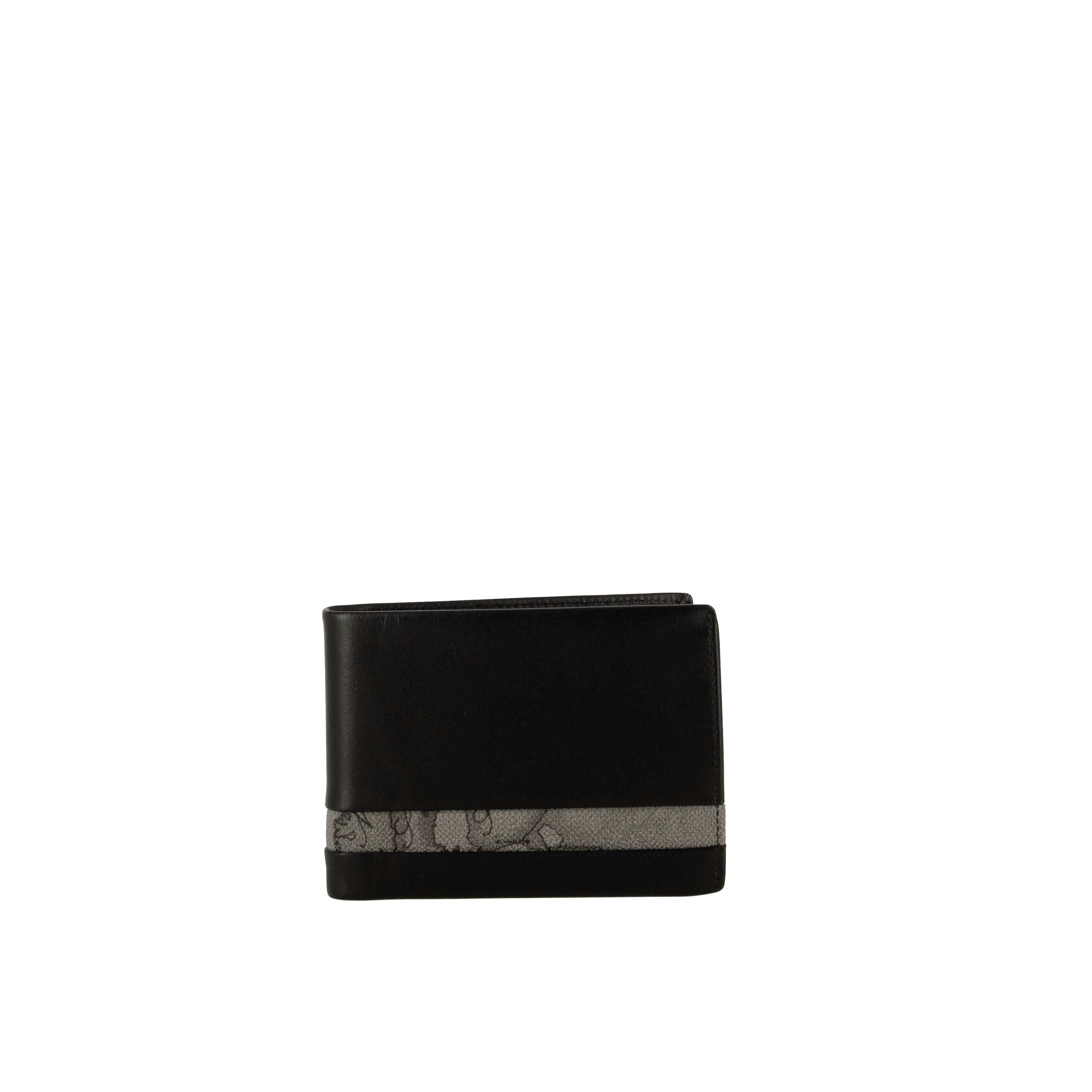 Alviero Martini Prima Classe Men's Wallet with Asphalt Card Holder