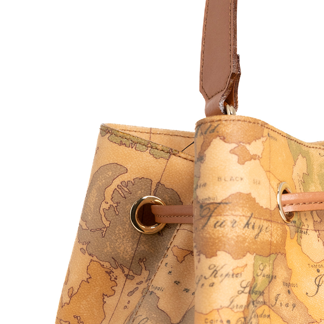 Alviero Martini Prima Classe Secchiello con Coulisse Naturale