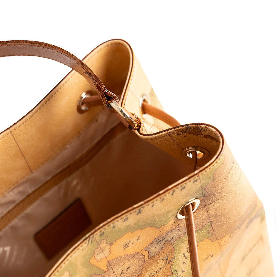 Alviero Martini Prima Classe Secchiello con Coulisse Naturale