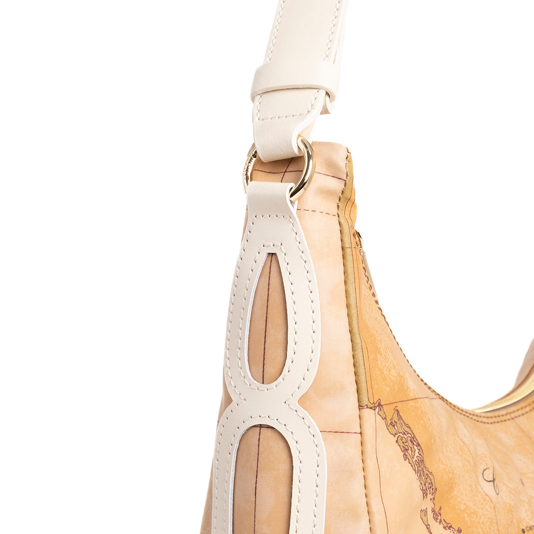 Alviero Martini Prima Classe Sottospalla Hobo Avorio