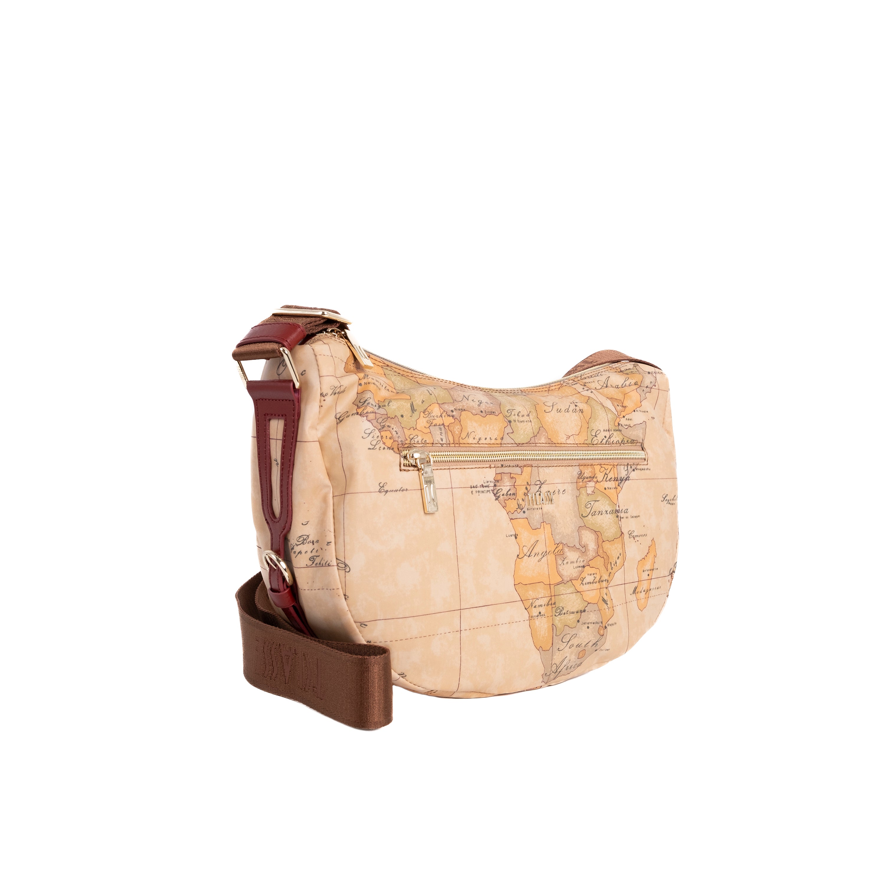 Alviero Martini Prima Classe Tracolla Grande Rosso Acero