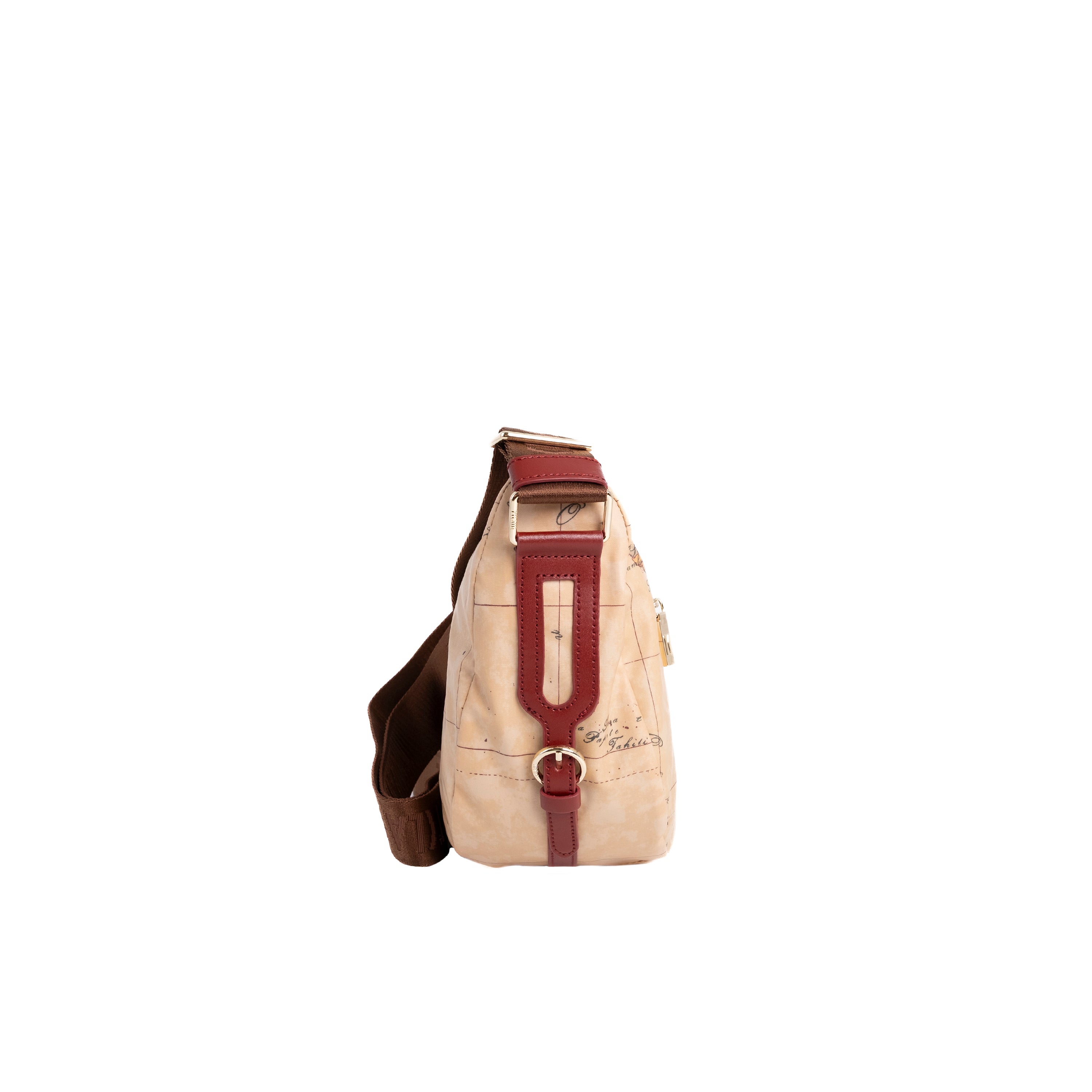 Alviero Martini Prima Classe Tracolla Grande Rosso Acero