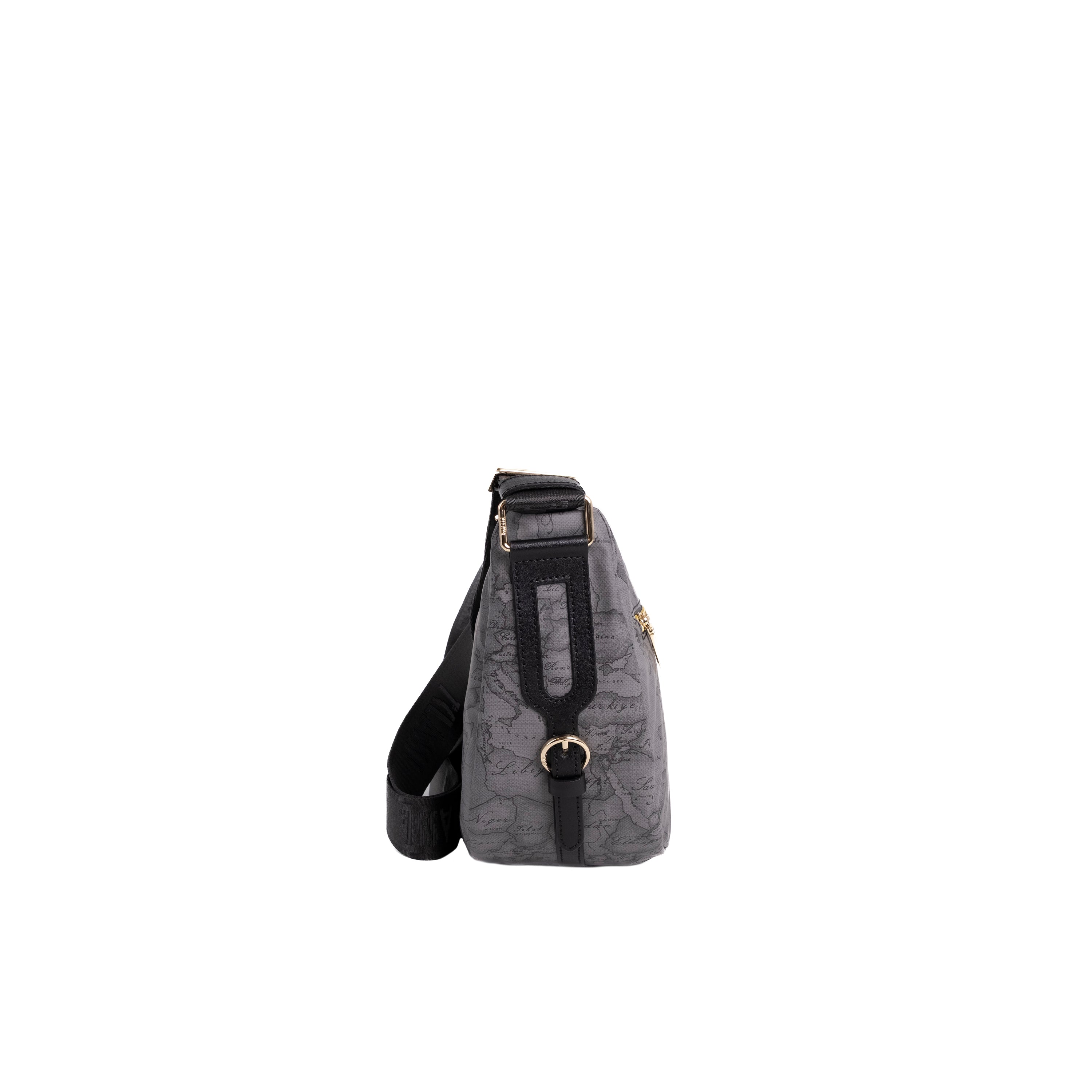 Alviero Martini Prima Classe Tracolla Media Grigio Scuro