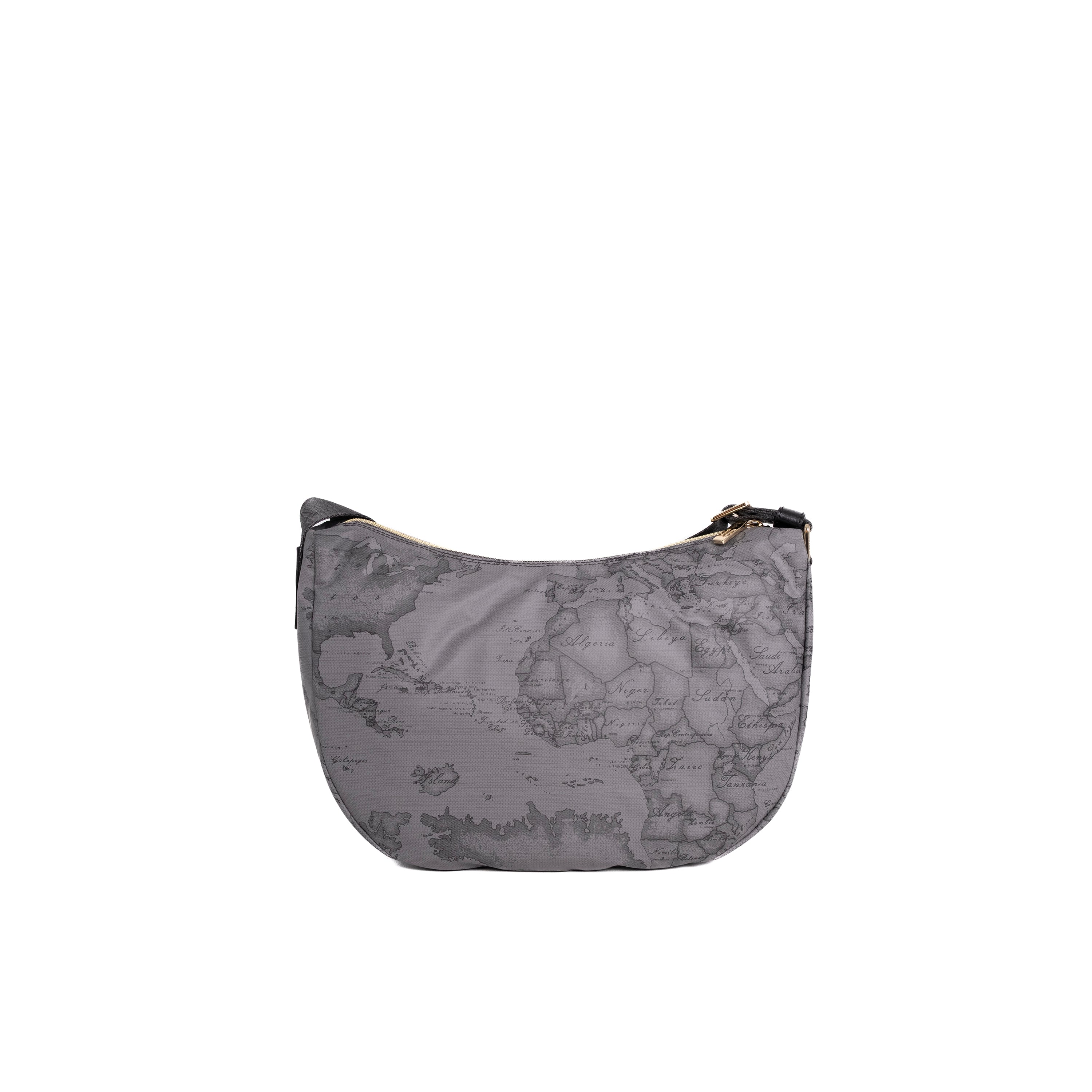 Alviero Martini Prima Classe Tracolla Media Grigio Scuro
