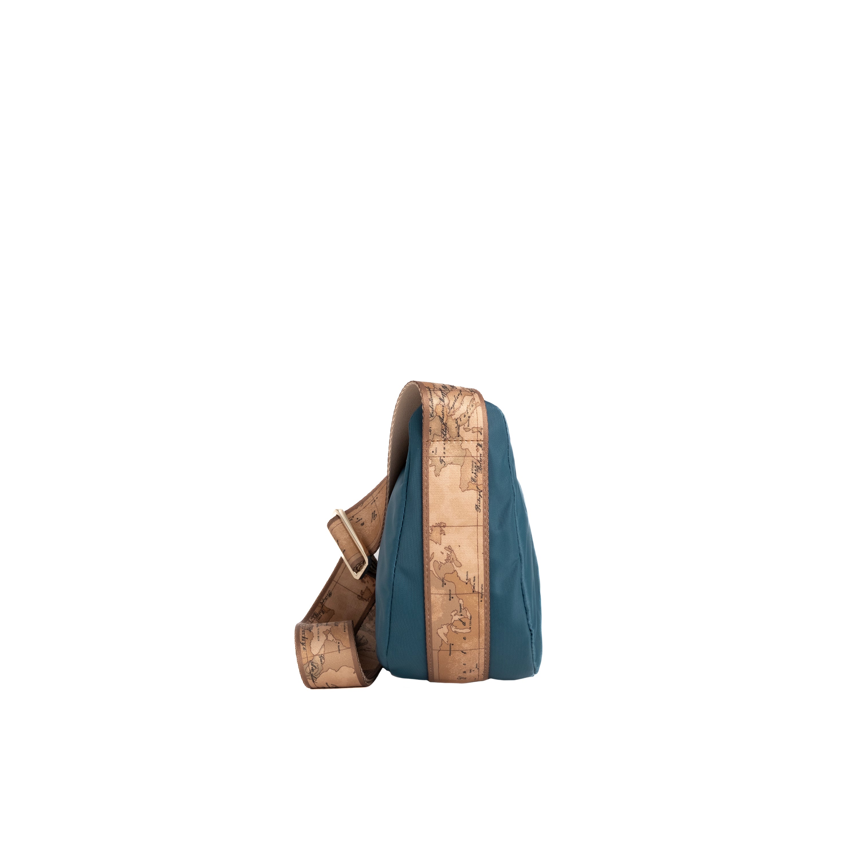 Alviero Martini Prima Classe Tracolla Mezzaluna Piccola Blu Pacifico
