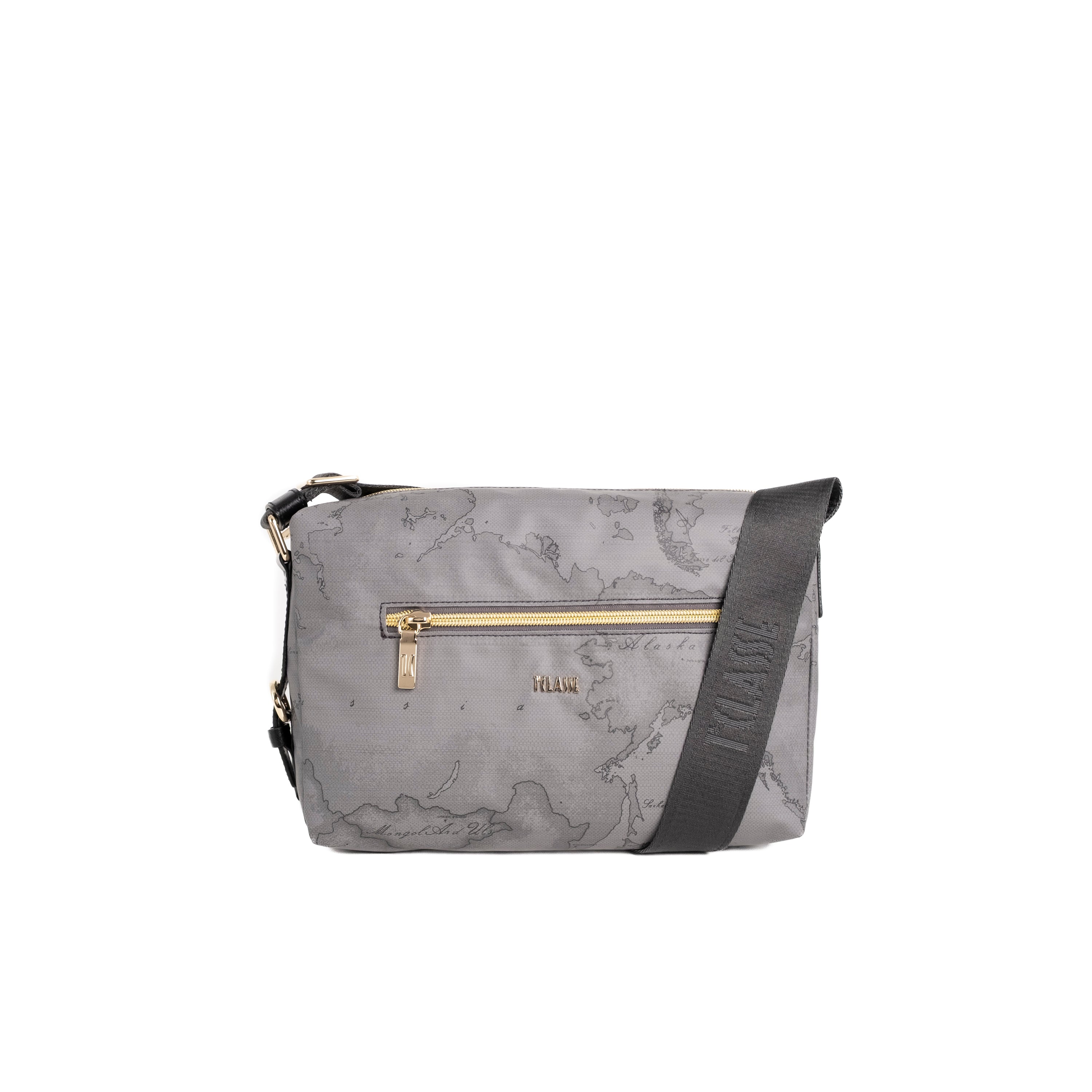 Alviero Martini Prima Classe Tracolla Small Grigio Scuro