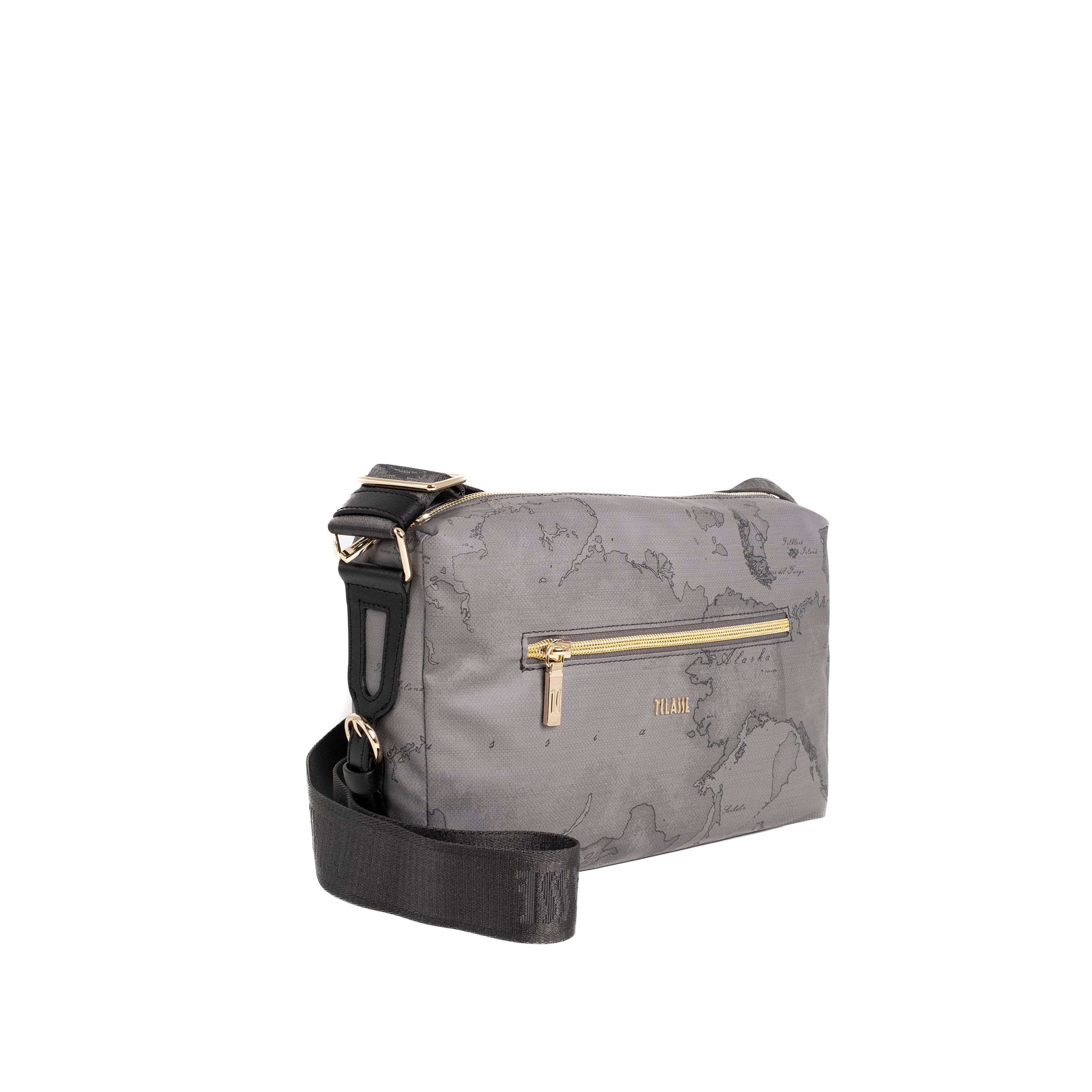 Alviero Martini Prima Classe Tracolla Small Grigio Scuro