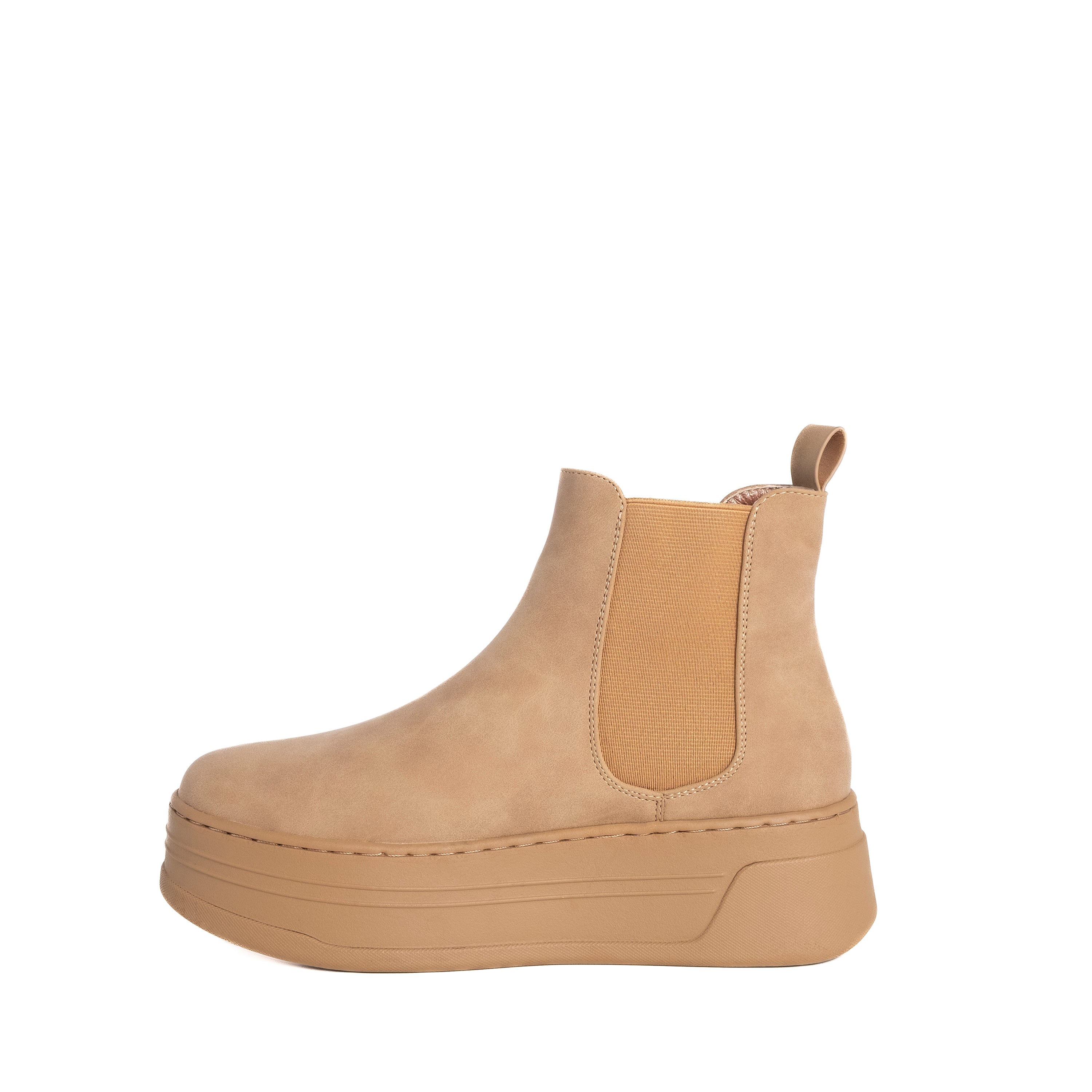 Alviero Martini Prima Classe Stivaletto Beatles Fondo Gomma Beige