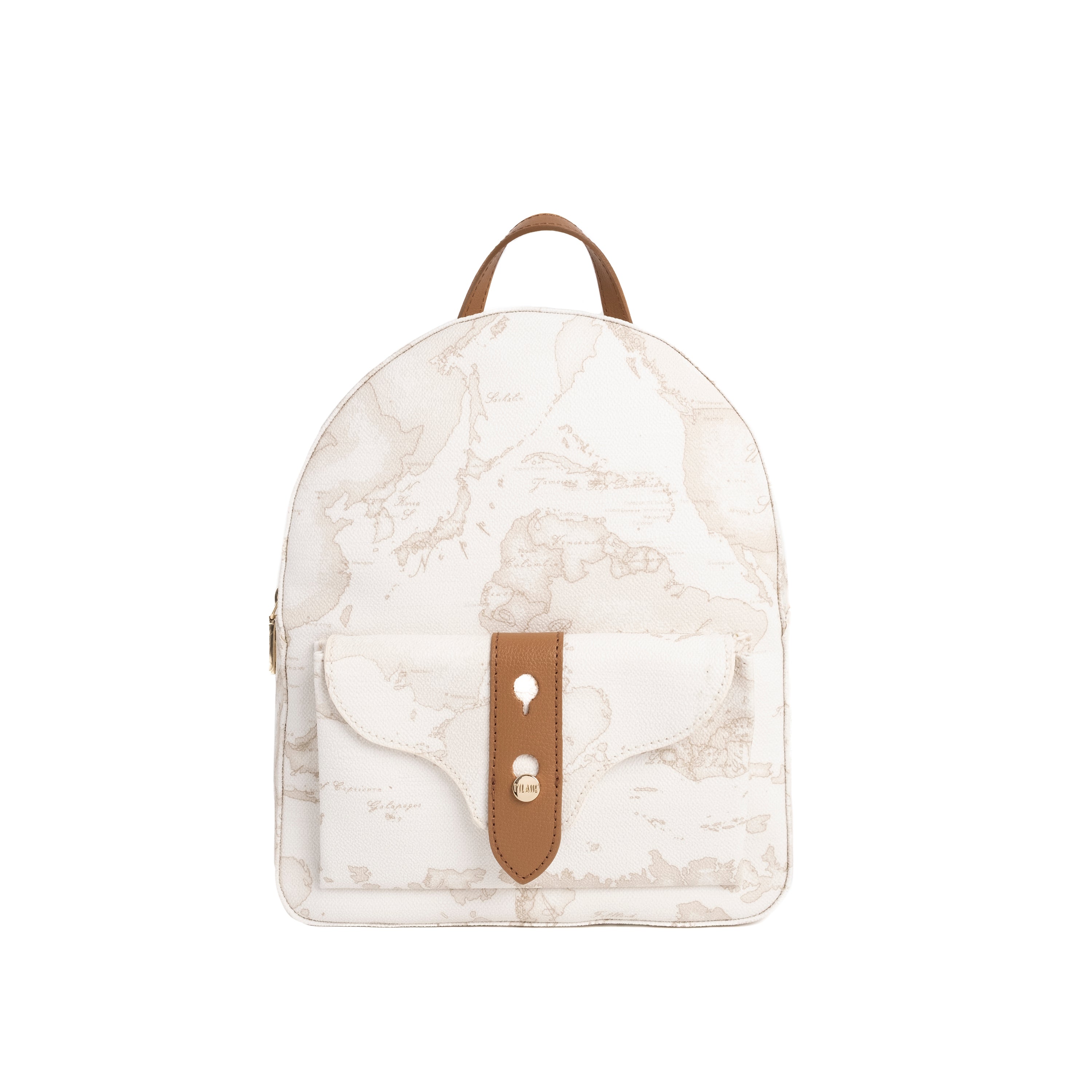 Alviero Martini Prima Classe Zaino Tasca Frontale Bianco