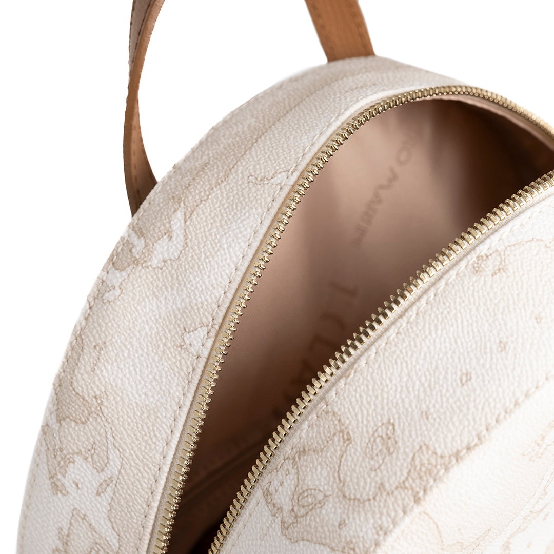 Alviero Martini Prima Classe Zaino Tasca Frontale Bianco