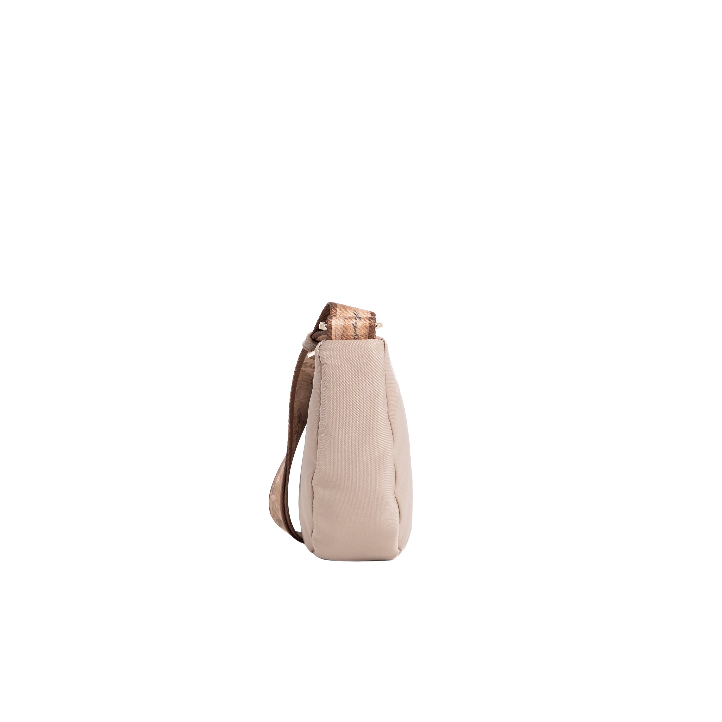 Alviero Martini Prima Classe Mini Tracolla Mezzaluna Greige