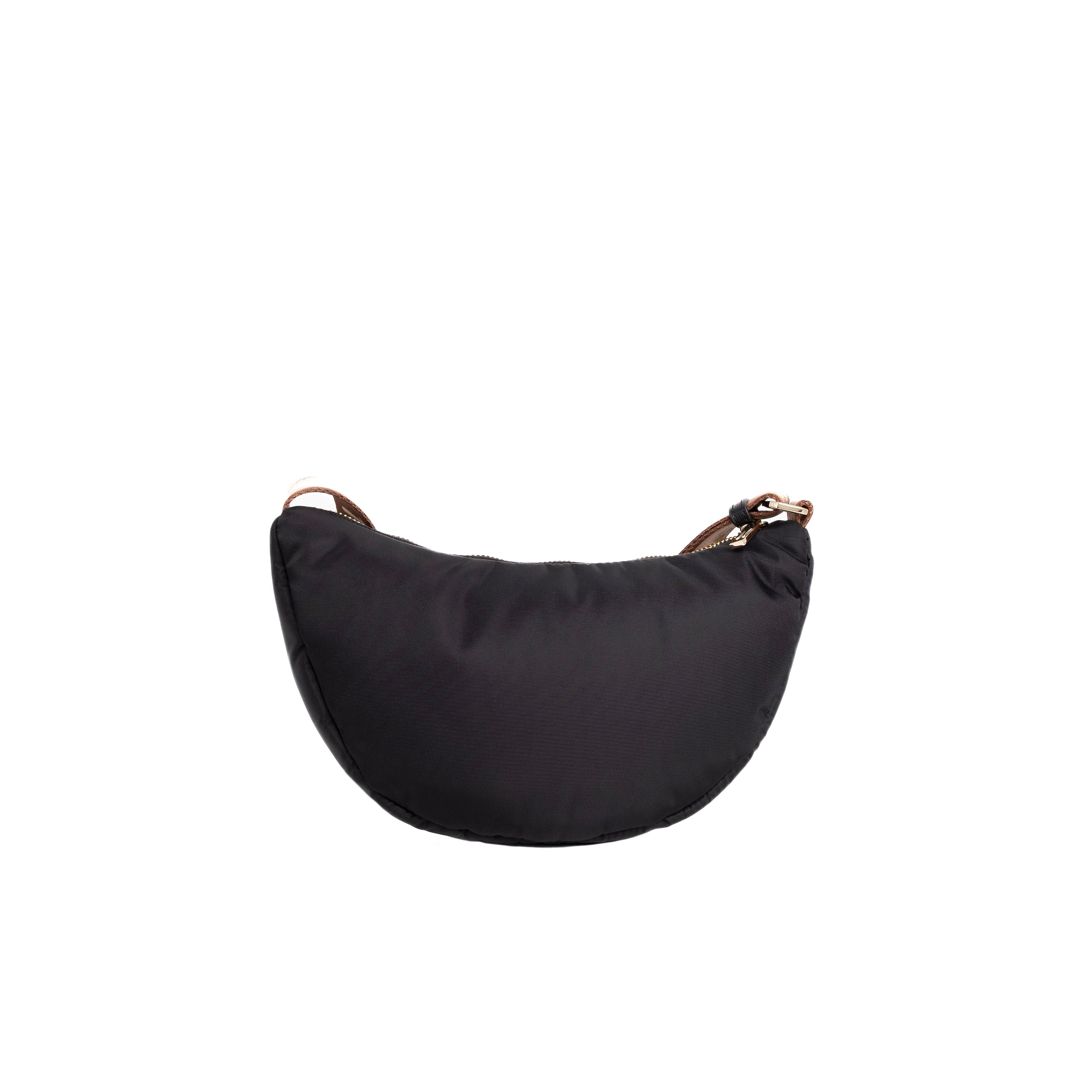 Alviero Martini Prima Classe Mini Tracolla Mezzaluna Nero
