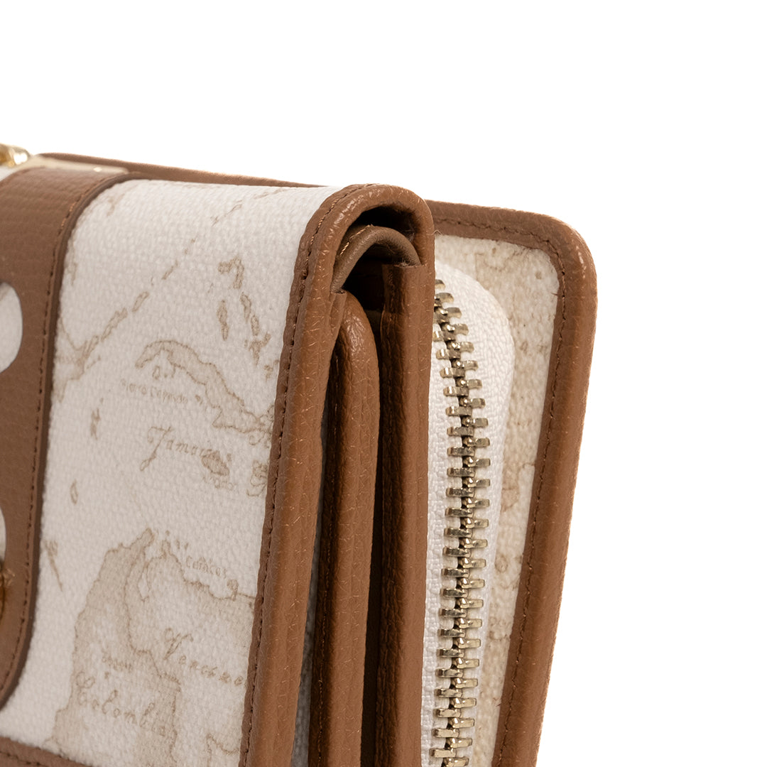 Alviero Martini Prima Classe Portafoglio Bifolder Medio Bianco