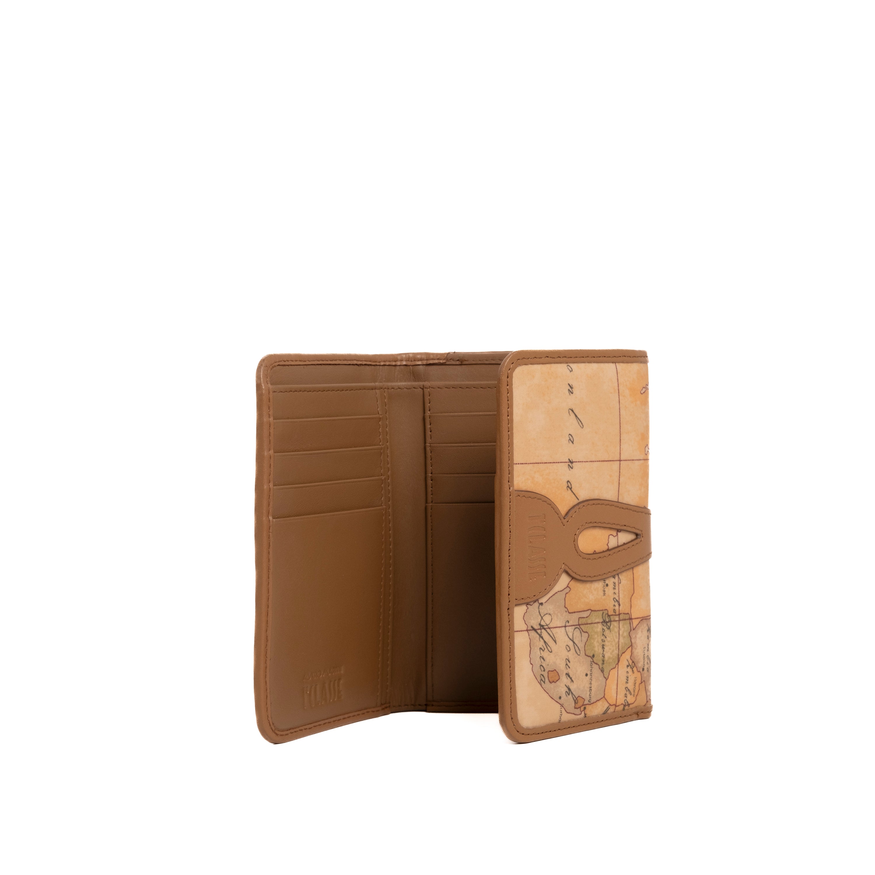 Alviero Martini Prima Classe Portafoglio Bifolder Medio Tabacco