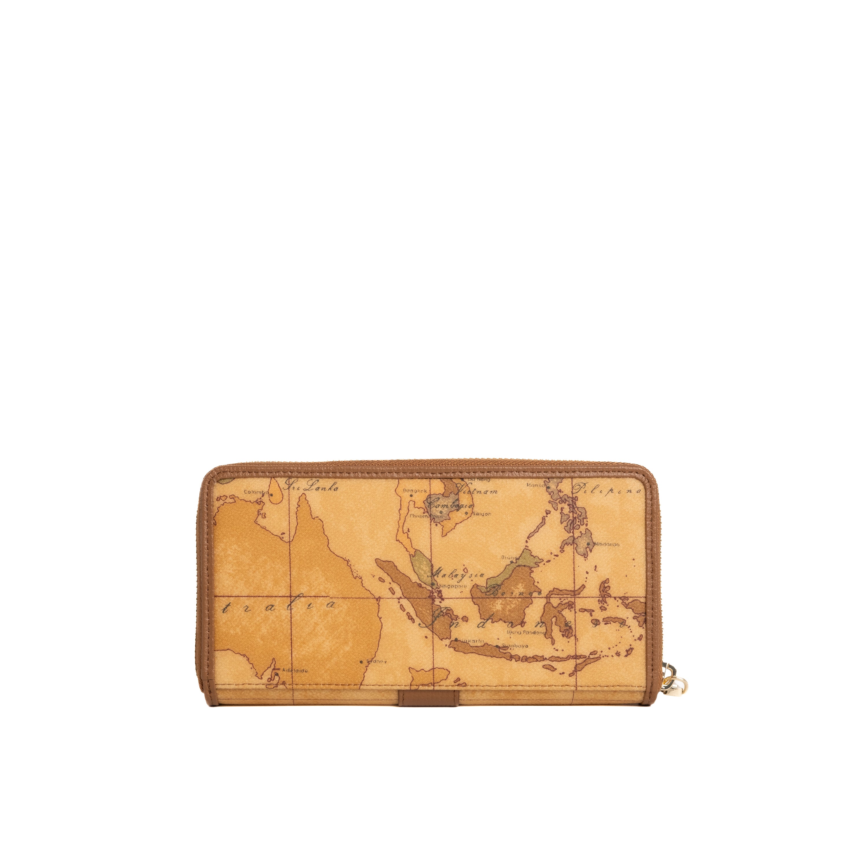 Alviero Martini Prima Classe Portafoglio Ziparound Donna Tabacco