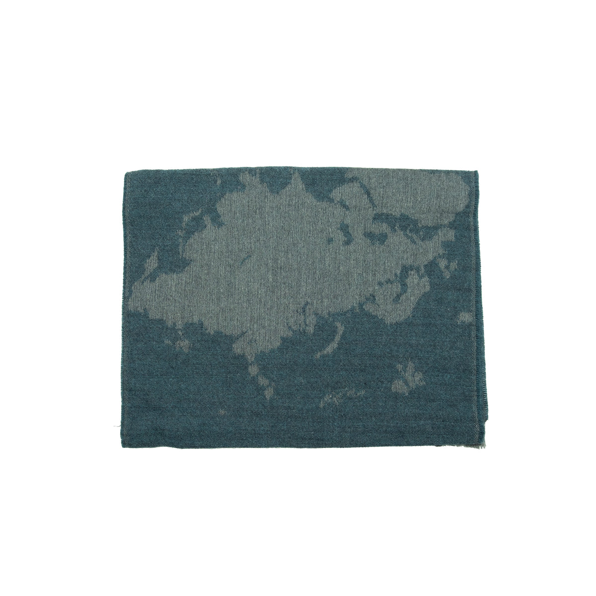 Alviero Martini Prima Classe Sciarpa Geo Pieno Petrolio (30 x 170 cm)