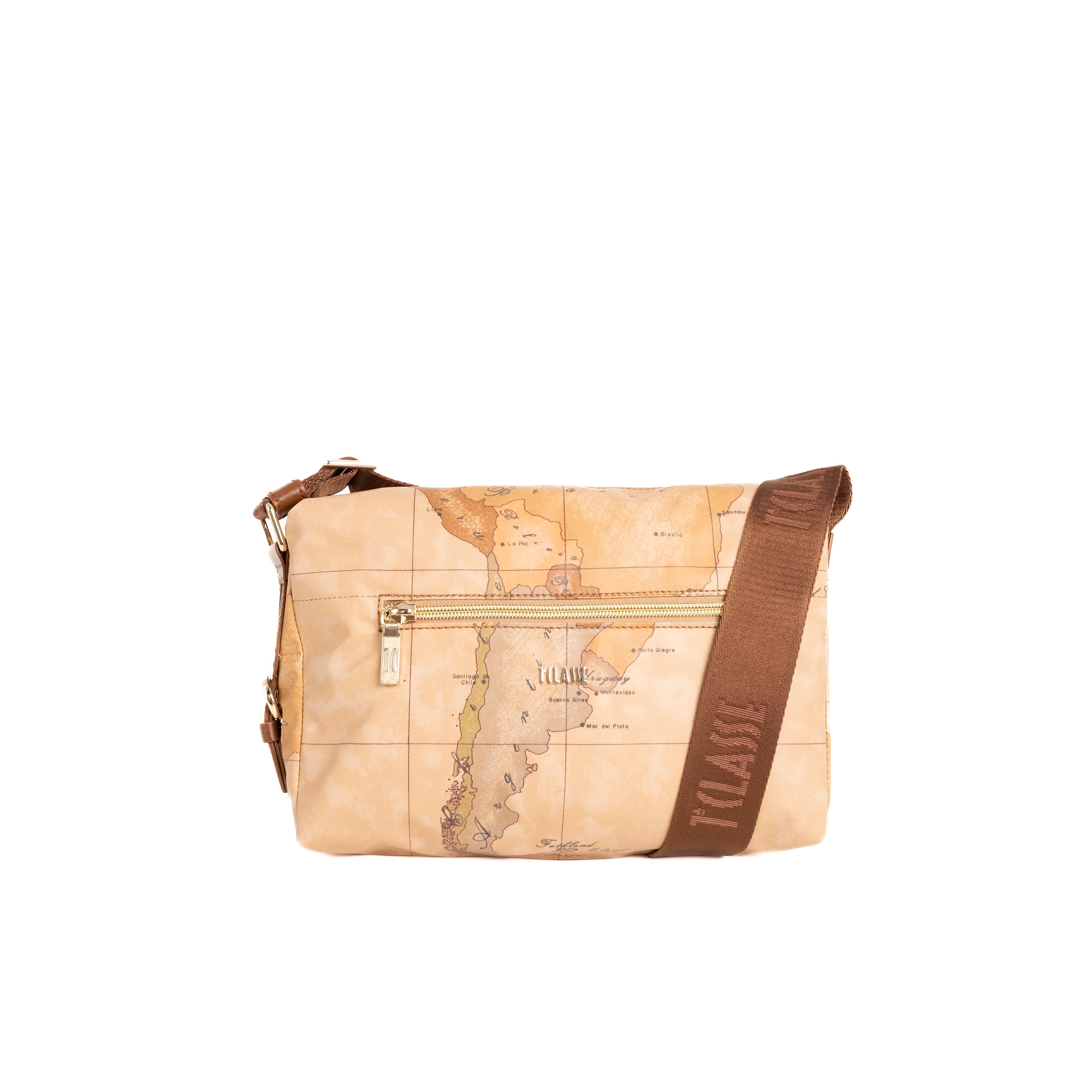 Alviero Martini Prima Classe Tracolla Small Castagna