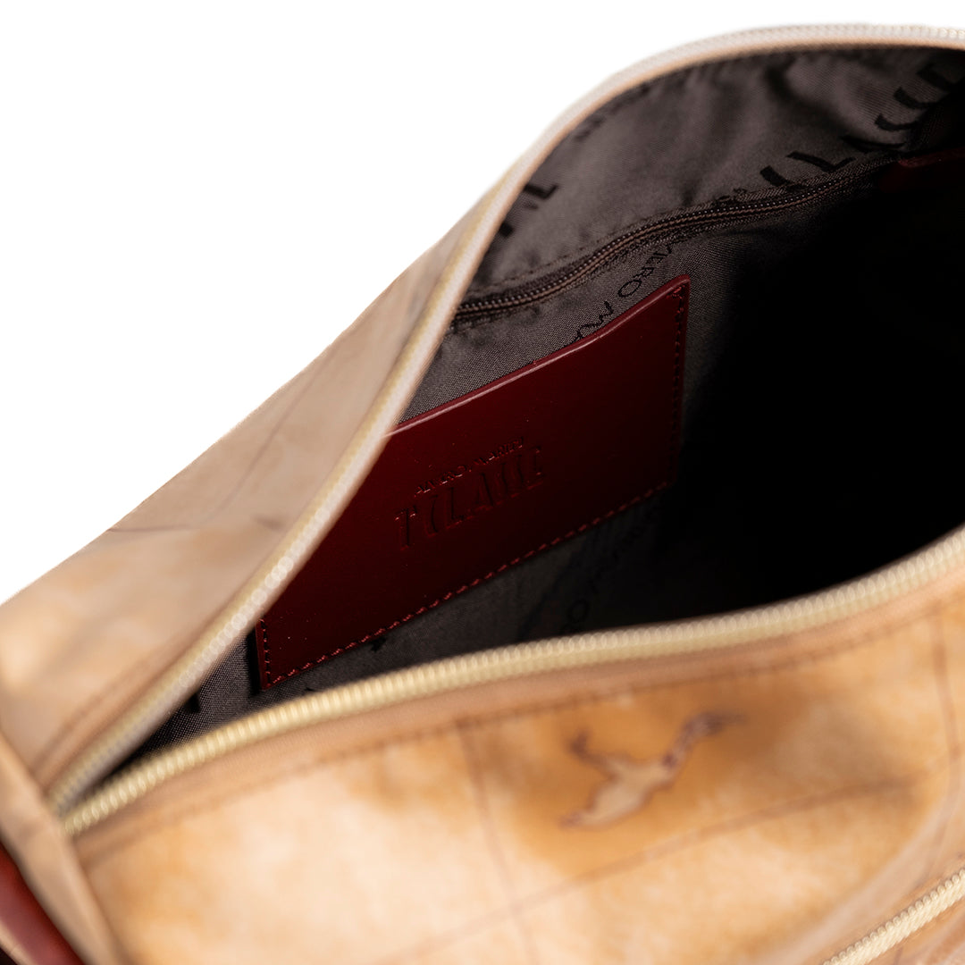 Alviero Martini Prima Classe Tracolla Small Rosso Acero