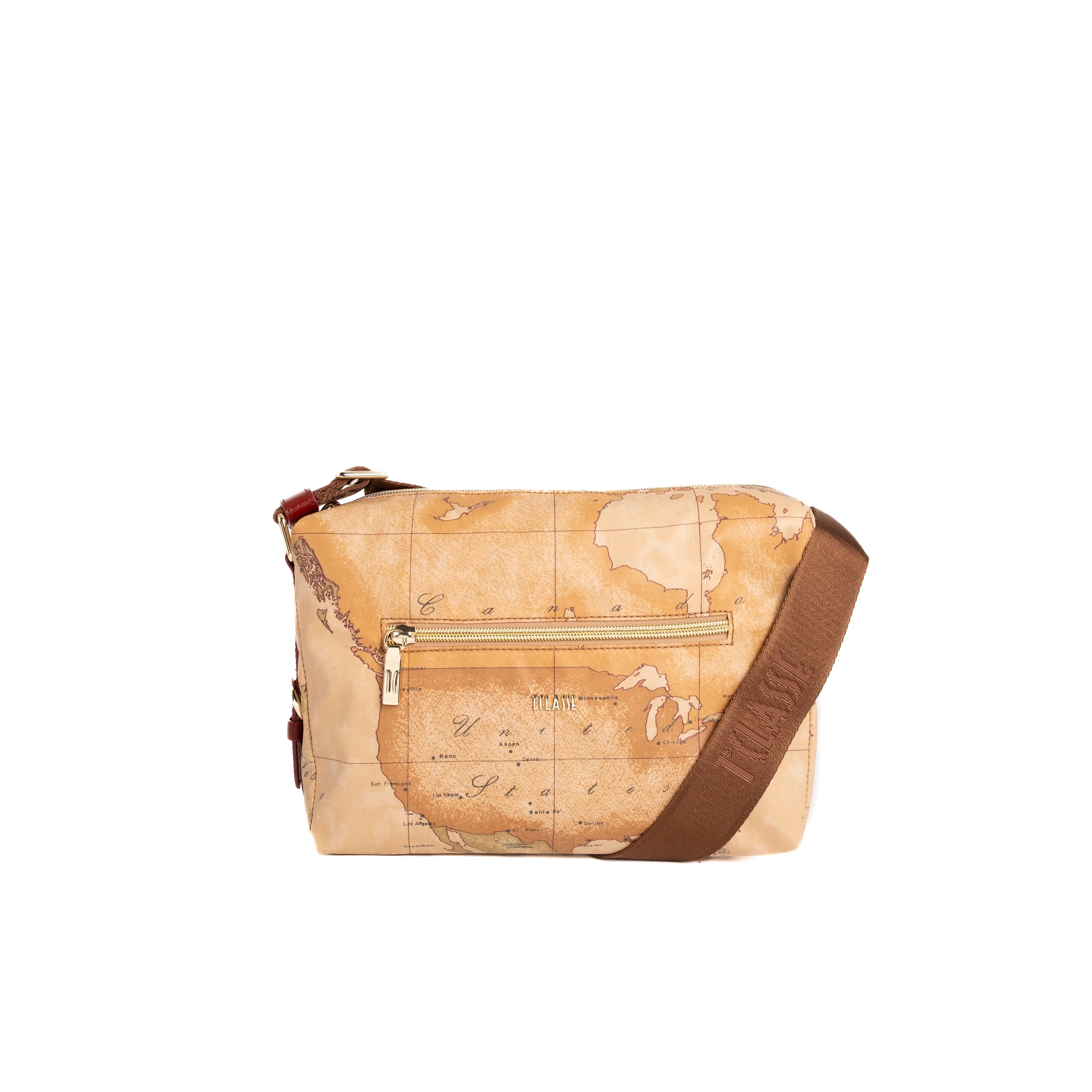 Alviero Martini Prima Classe Tracolla Small Rosso Acero