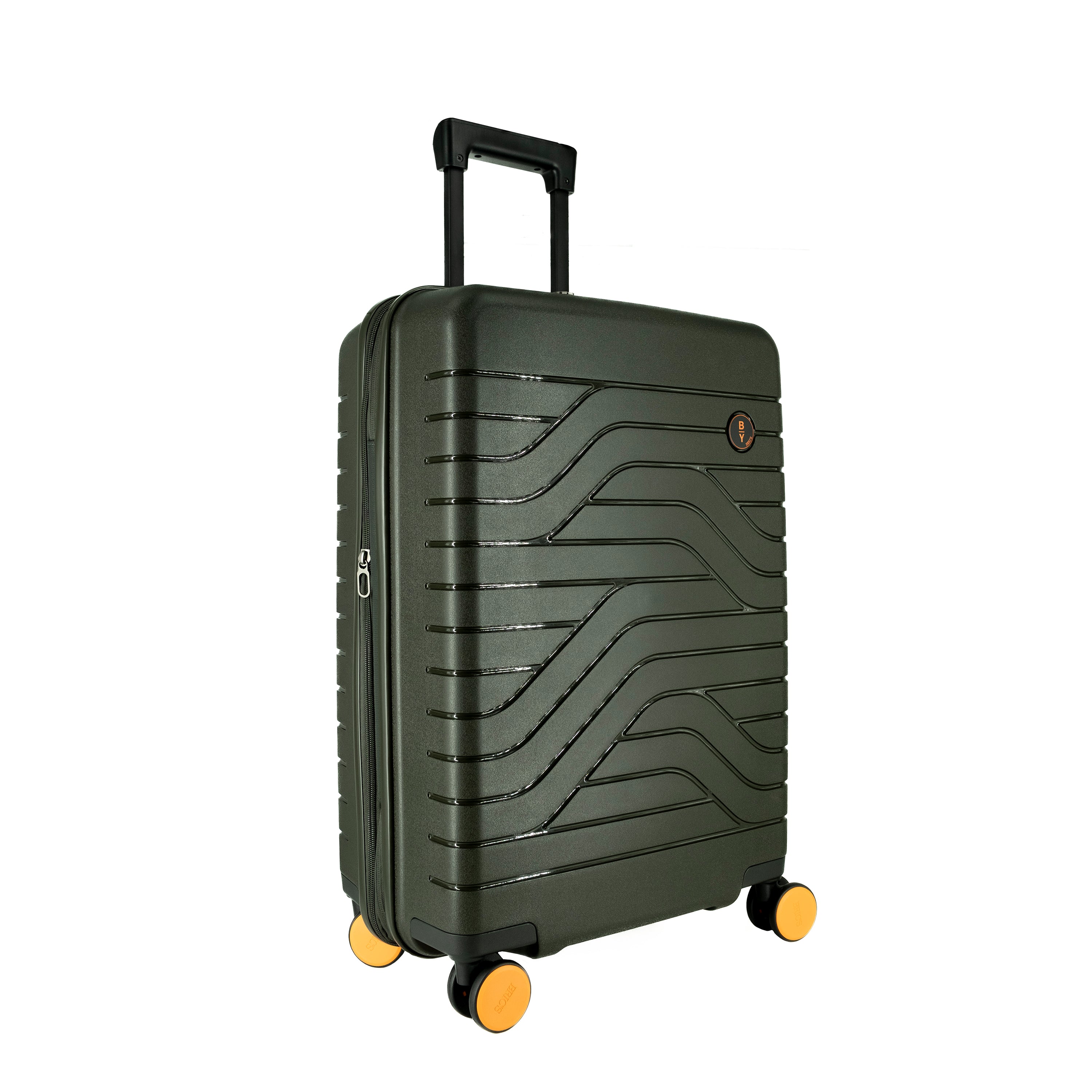 Bric's Ulisse Medium Trolley 65 cm. Expandable Olive (43 x 65 x 26 cm)