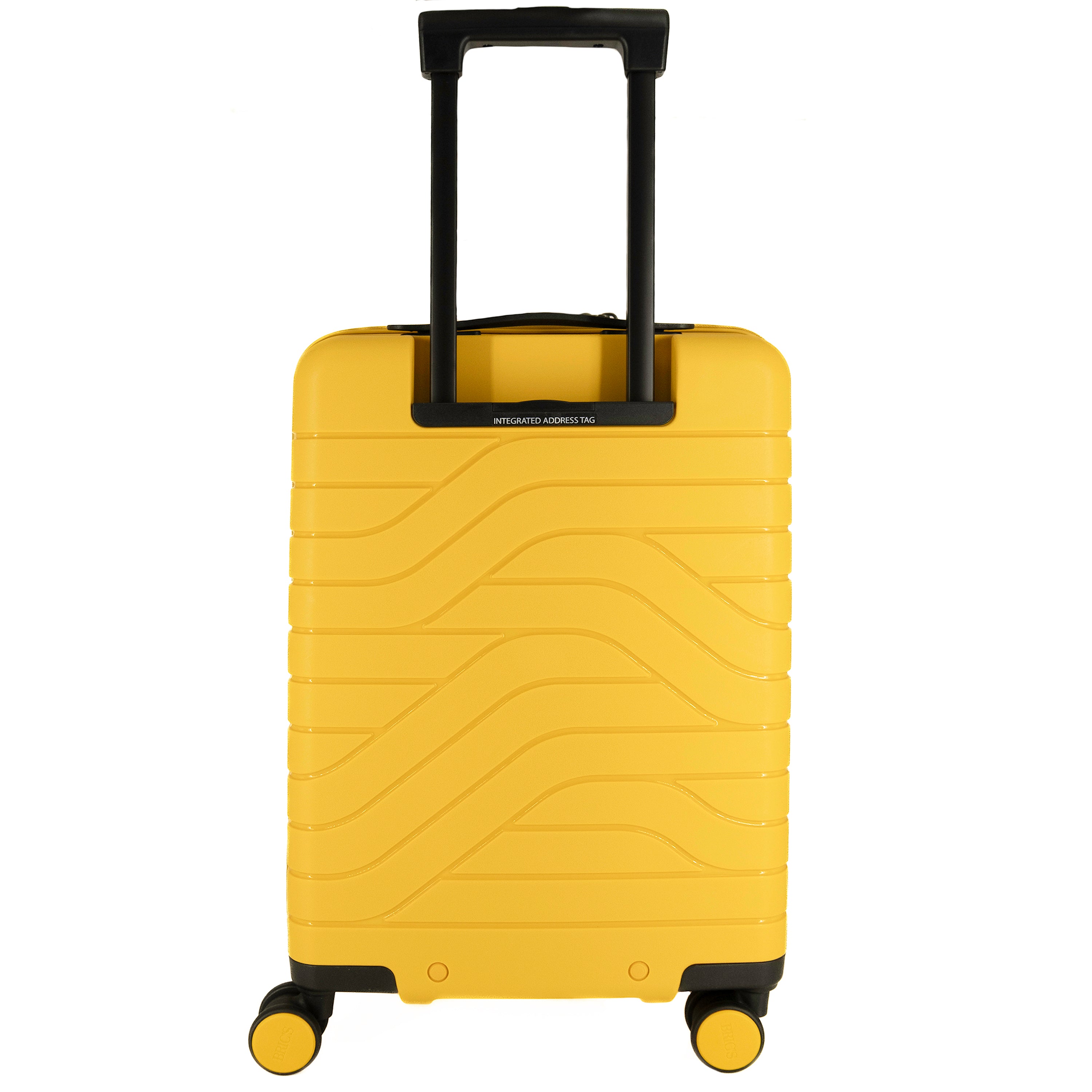 Bric's Ulisse Mittelgroßer Trolley 65 cm. Erweiterbar, Gelb (43 x 65 x 26 cm)