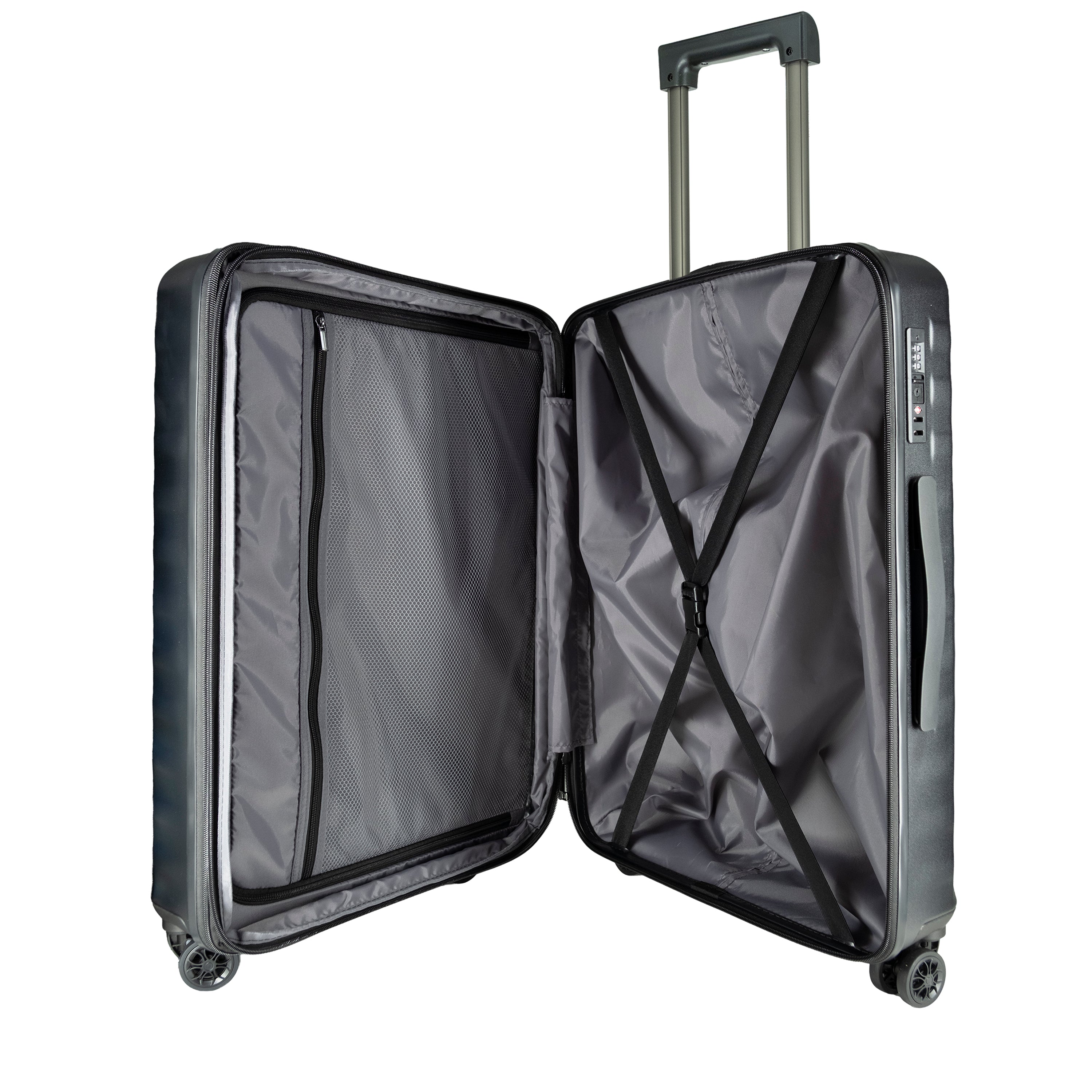 Bric's Nausicaa Trolley M Nero (65x44x26/29 cm)
