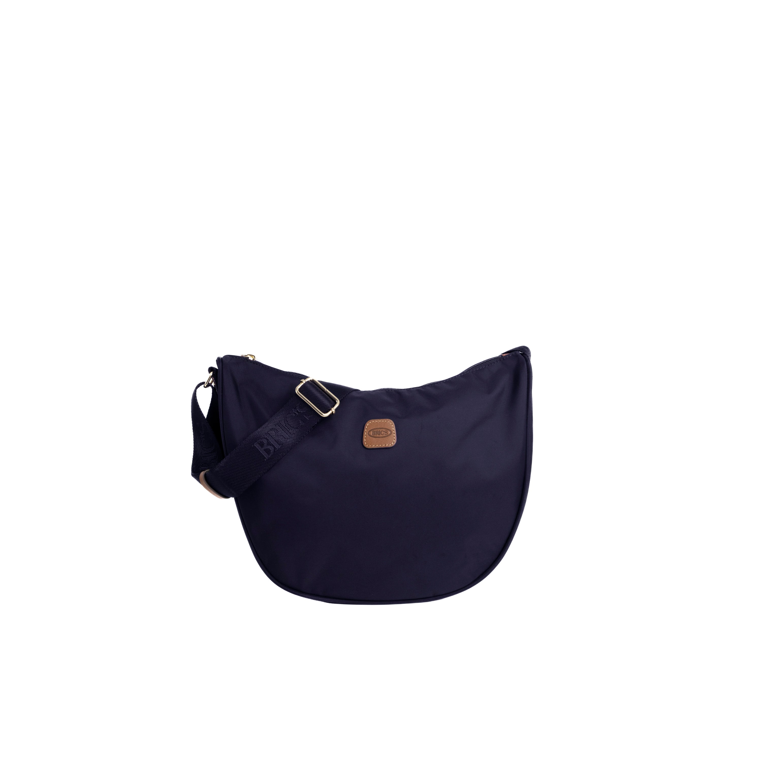 Bric's X-Bag Mezzaluna Kleine Umhängetasche Ozeanblau