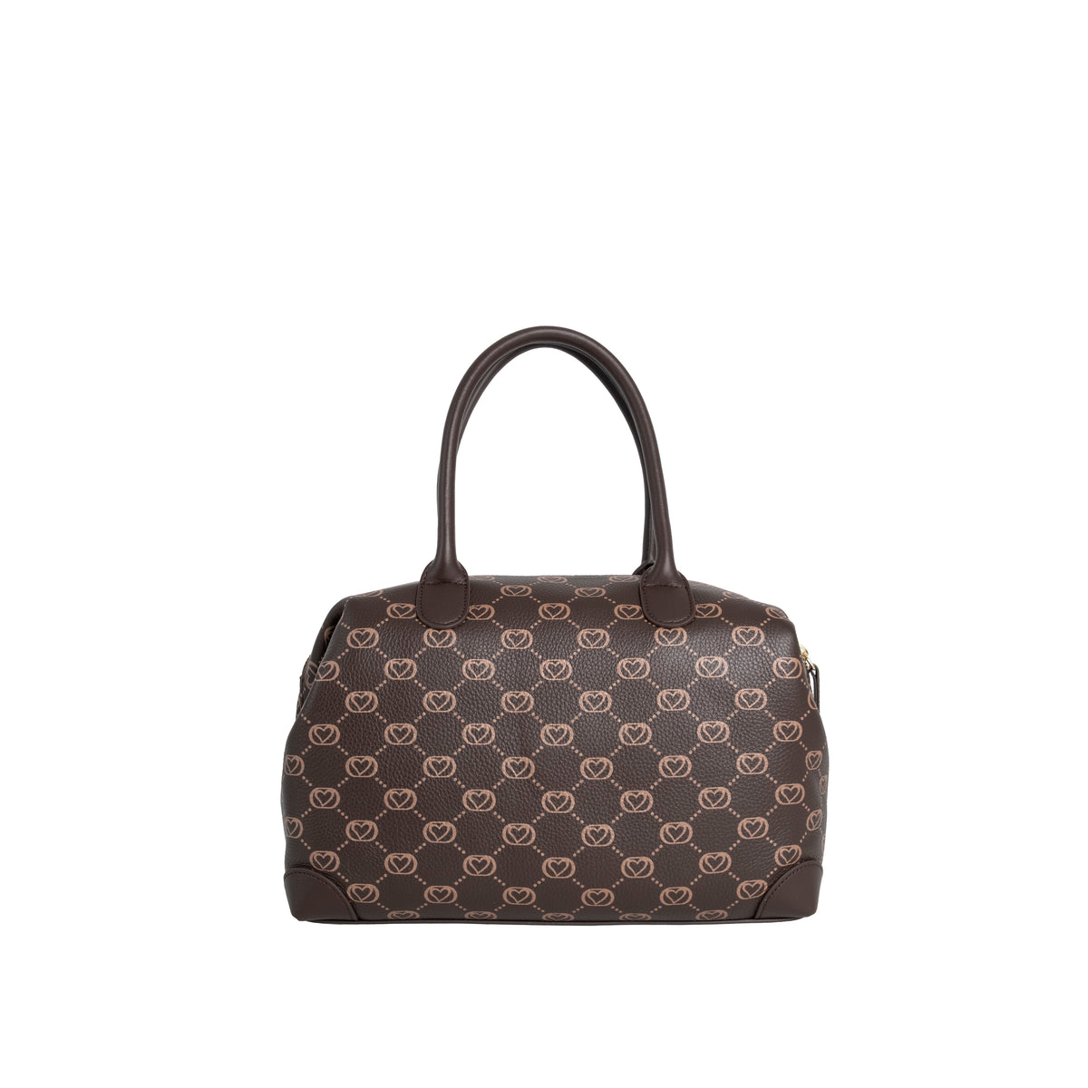 Braccialini Borsa Donna Grande Monogram Marrone