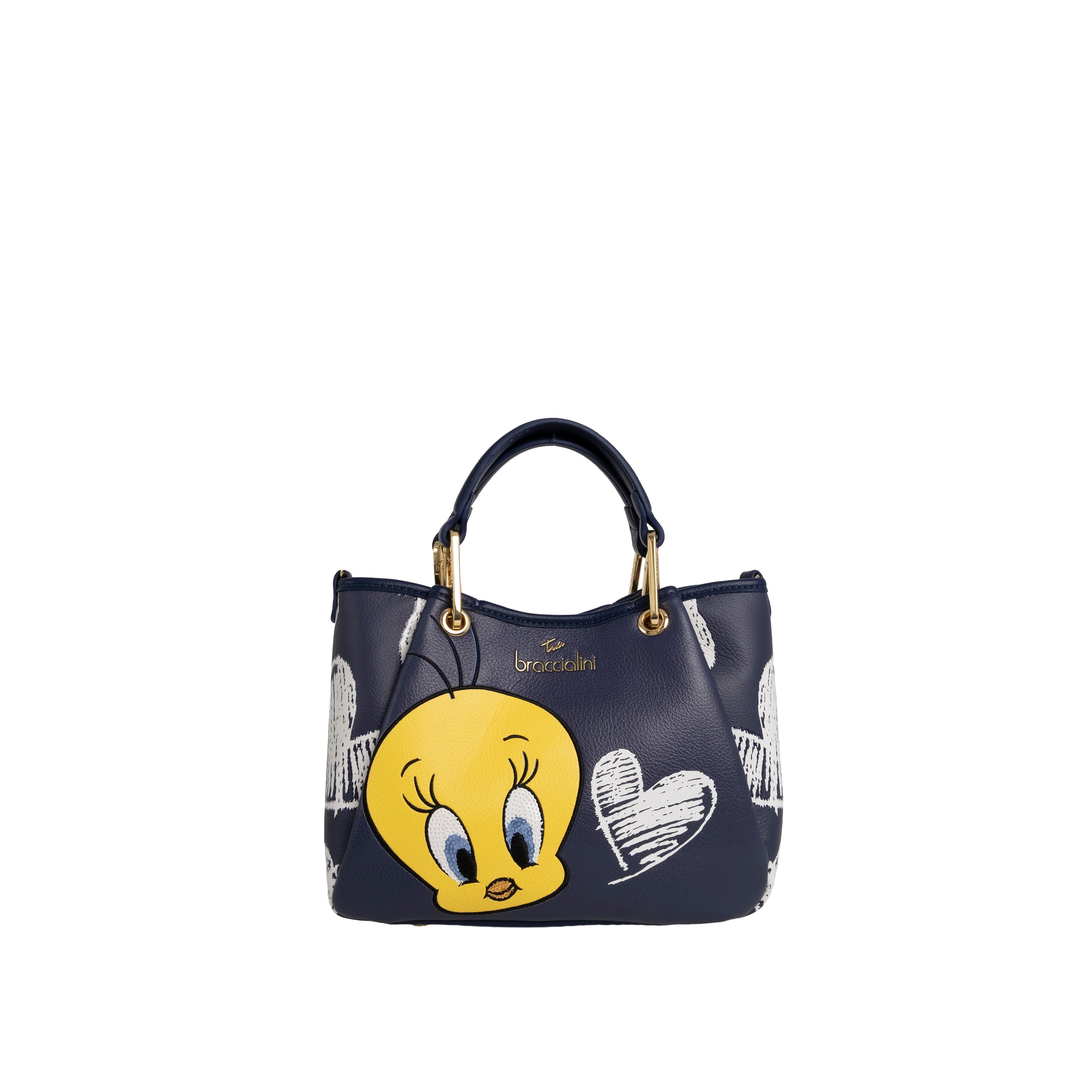 Braccialini Borsa a Mano Amy Lt Blu