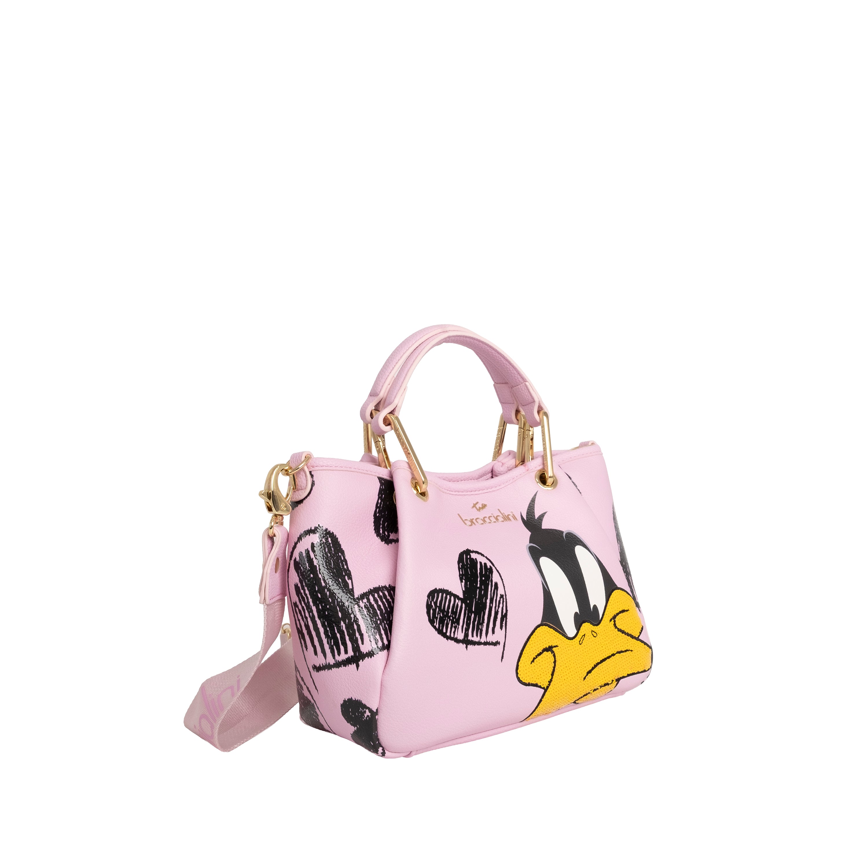 Braccialini Borsa a Mano Amy Lt Rosa