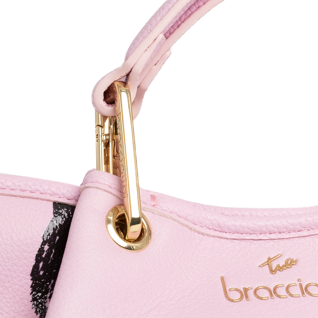 Braccialini Borsa a Mano Amy Lt Rosa